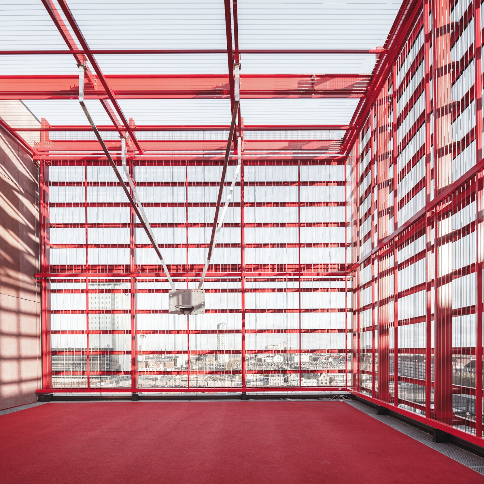 Gallery of Red Mirror Strips / Wise Architecture - 2