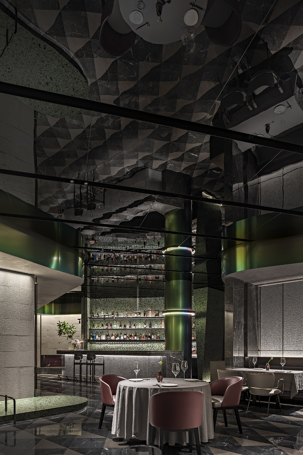 W branch of Xi’an of Shanghai Yen by Le Brand Strategy - Architizer