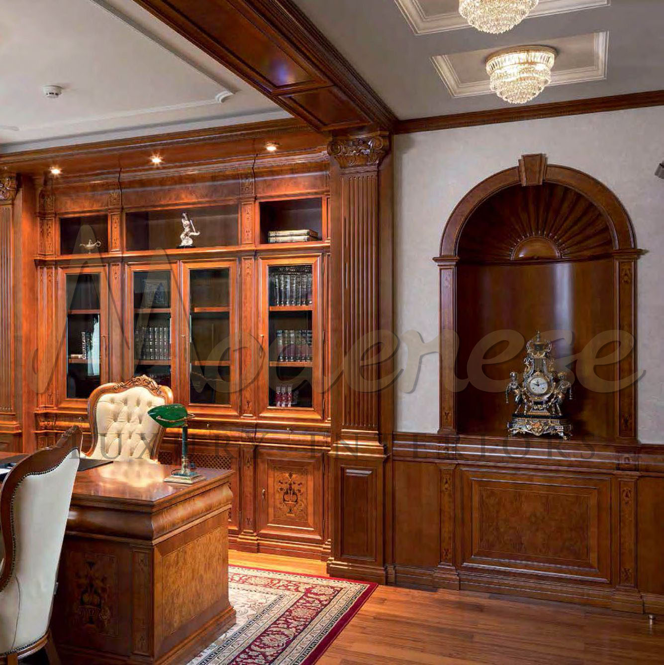 Classic Home Office Design by MODENESE Luxury Interiors - Architizer