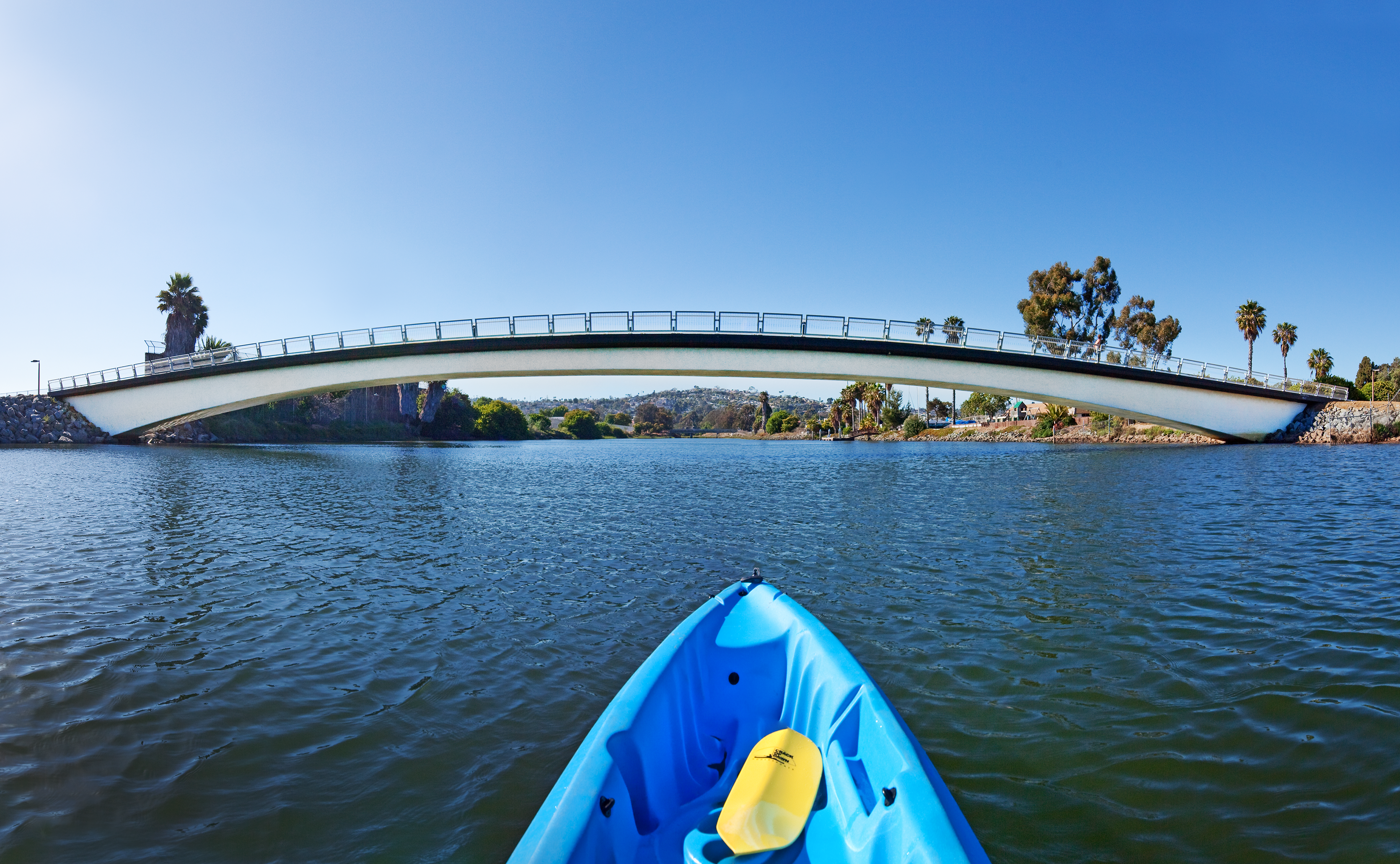 Rose Creek Bikeway Bridge by Safdie Rabines Architects Architizer