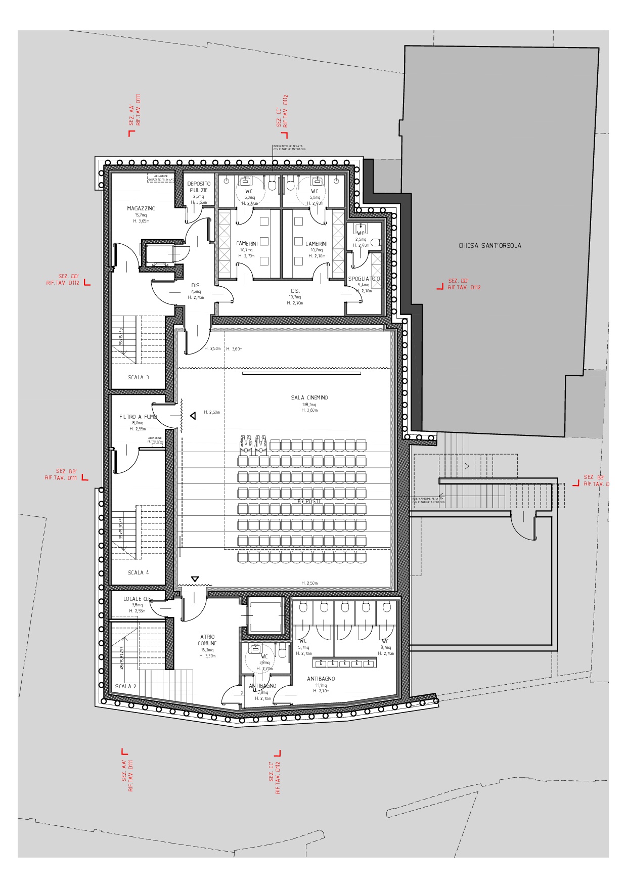 Teatro Sant Orsola in Chiari by SBG architetti Architizer