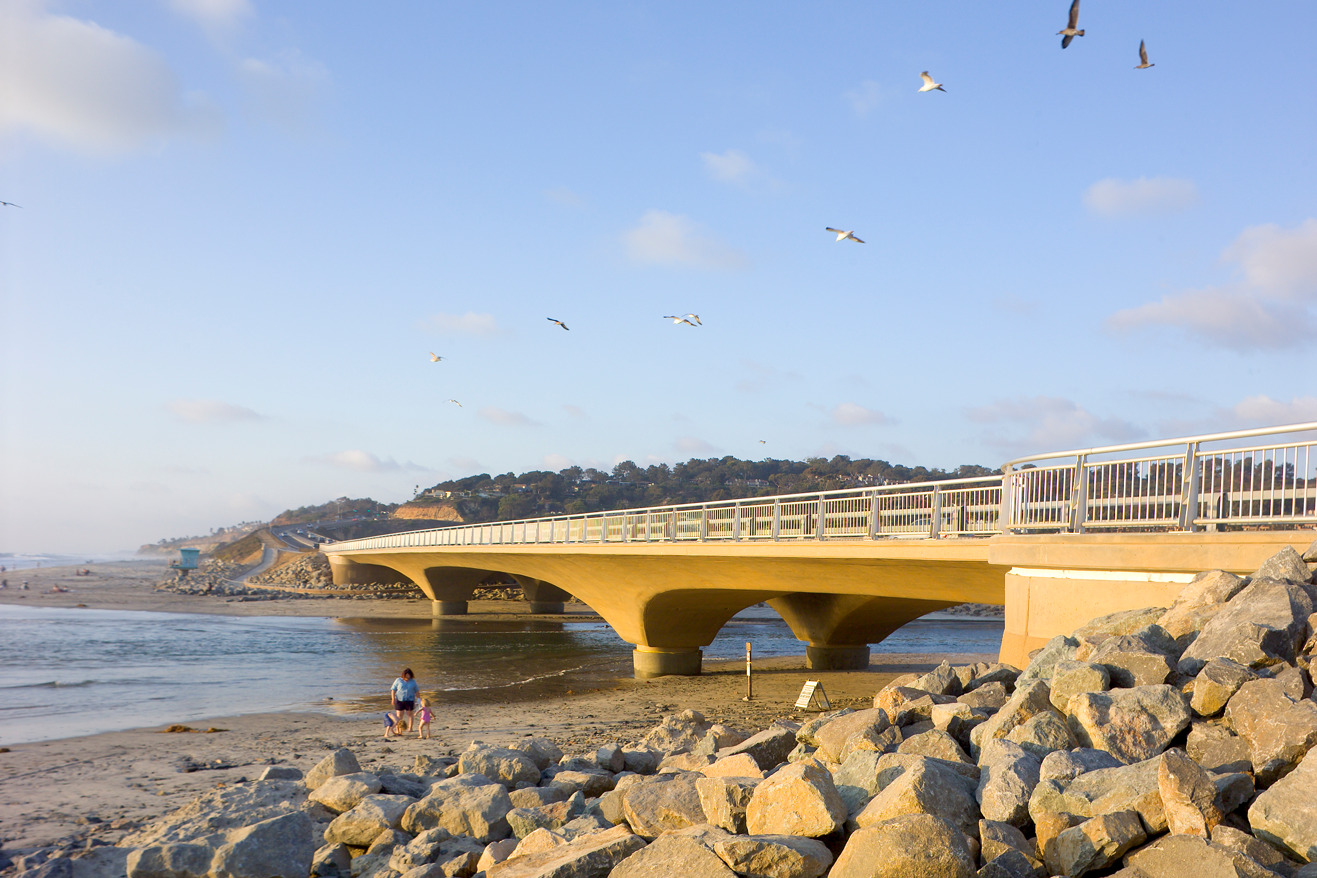 North Torrey Pines Road Bridge by Safdie Rabines Architects Architizer