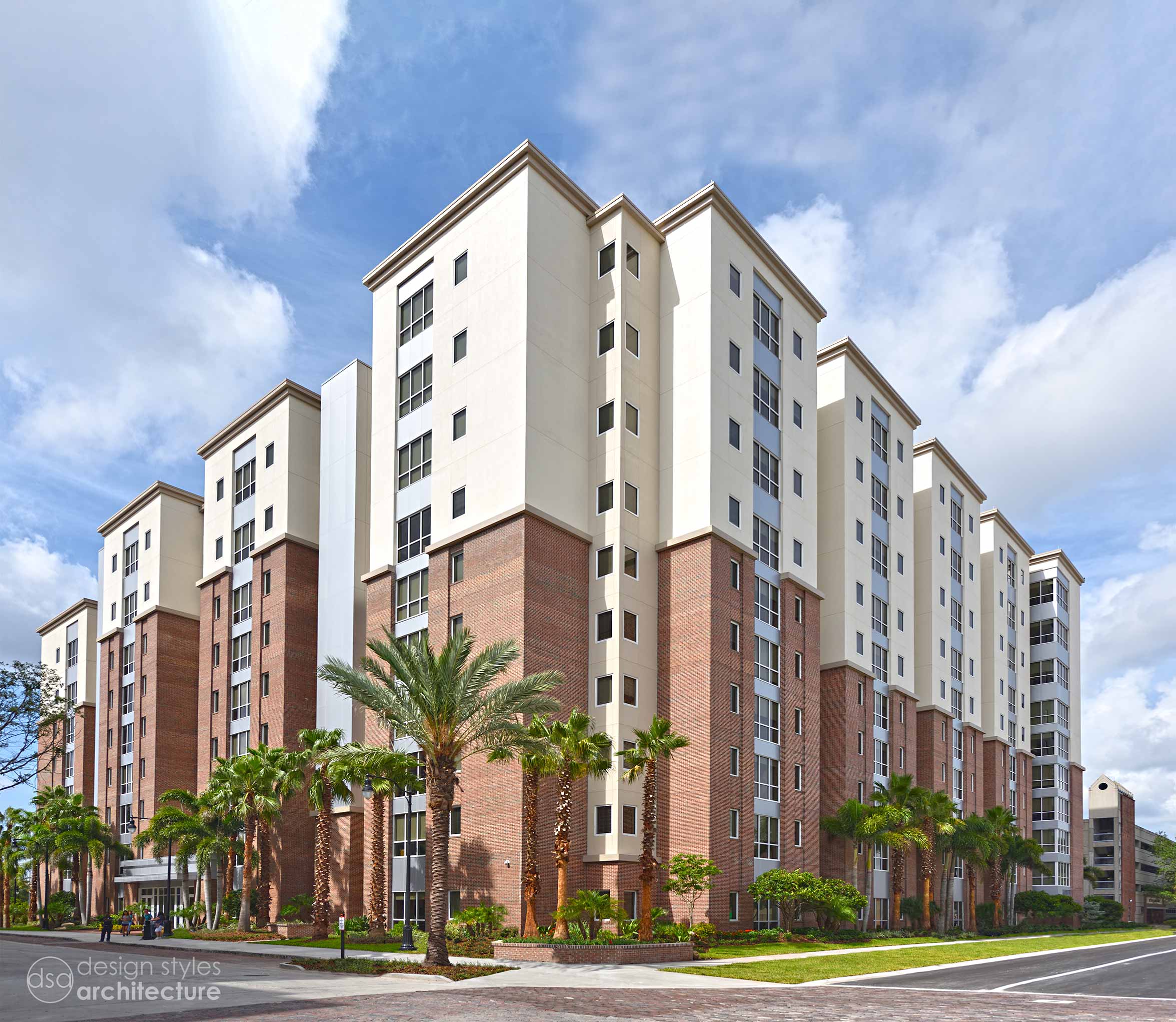 University of Tampa Palm Apartments by Design Styles Architecture