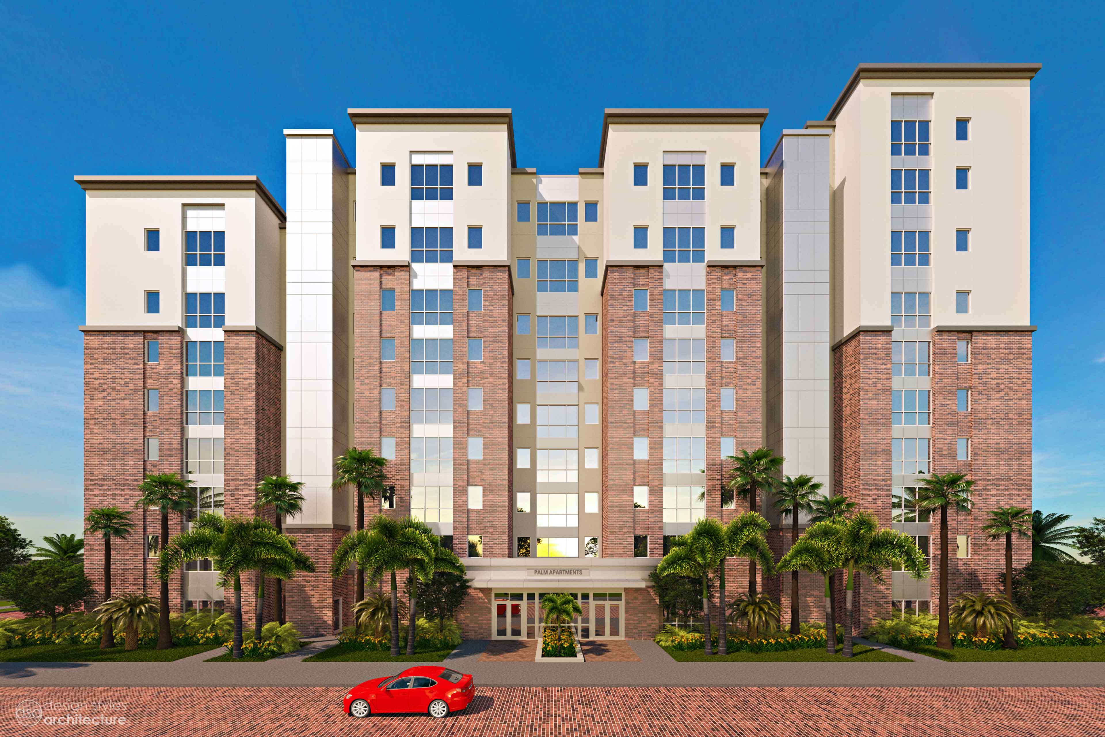 University of Tampa Palm Apartments by Design Styles Architecture