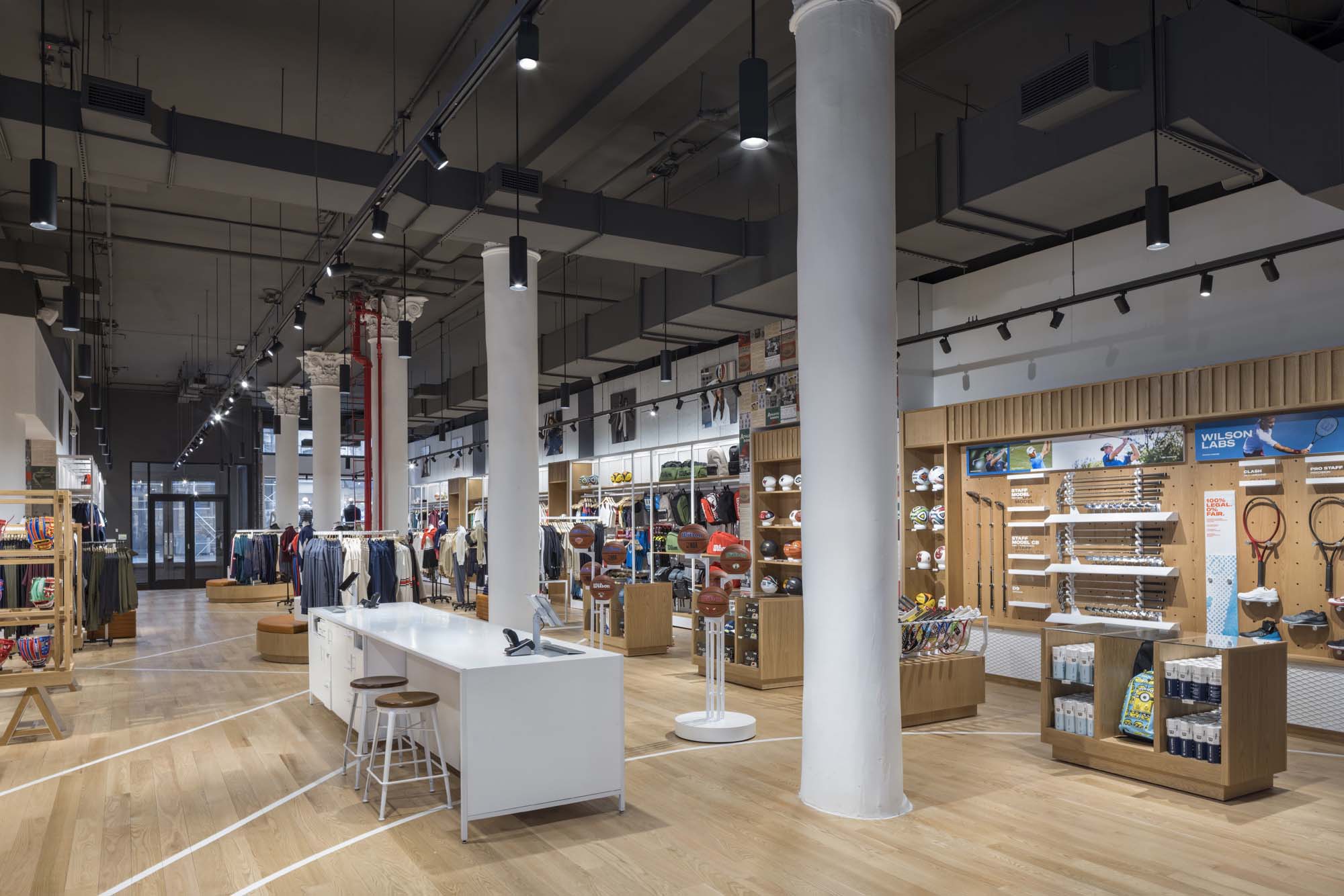 Wilson NYC Flagship by Bergmeyer Architizer