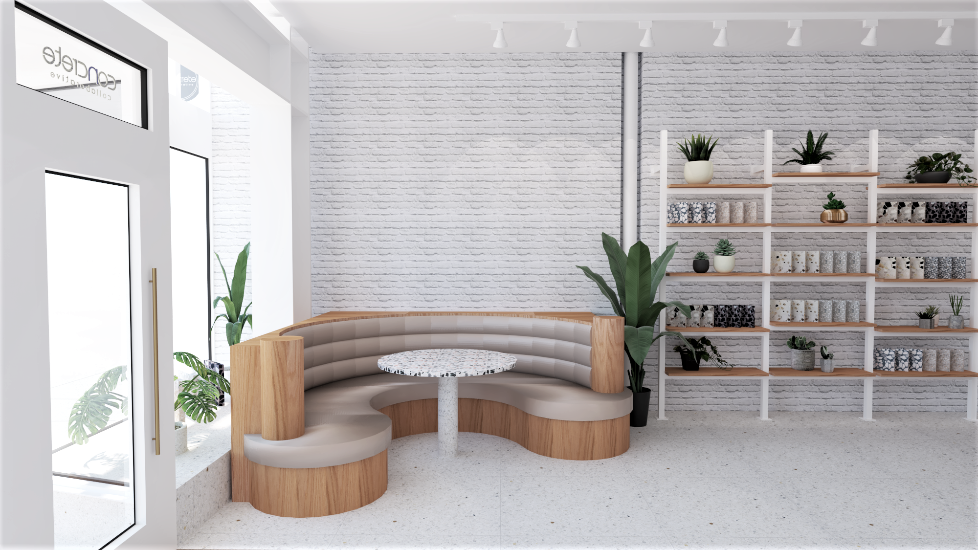 Concrete Collaborative Showroom by LoFT Architecture + Design Architizer