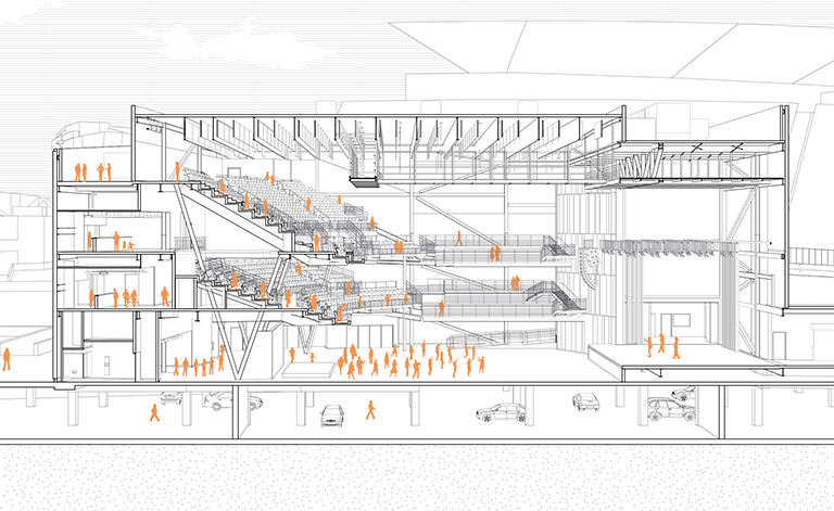 The Andrew J Brady Music Center by GBBN Architizer