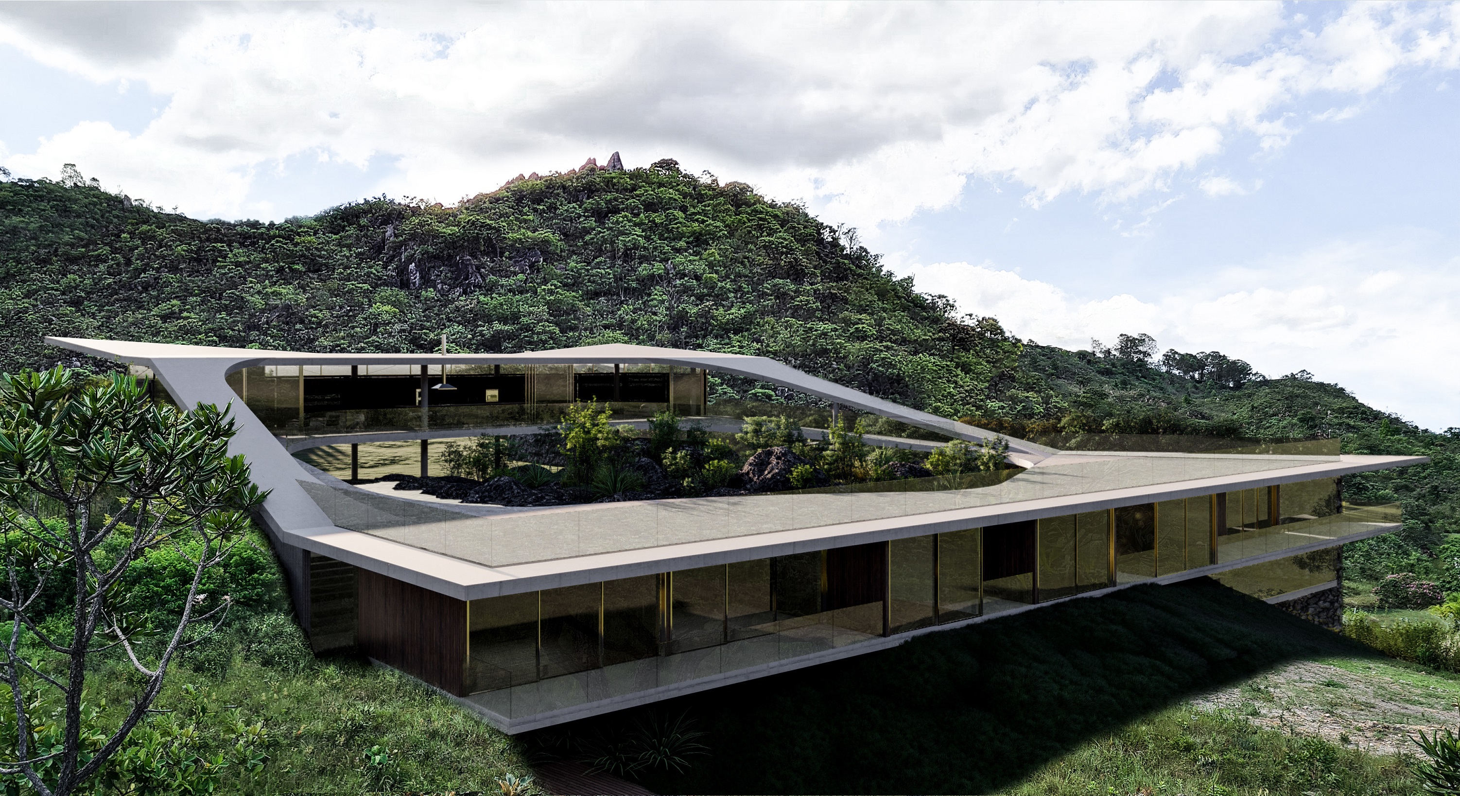 Olhavaca House by TETRO ARQUITETURA - Architizer