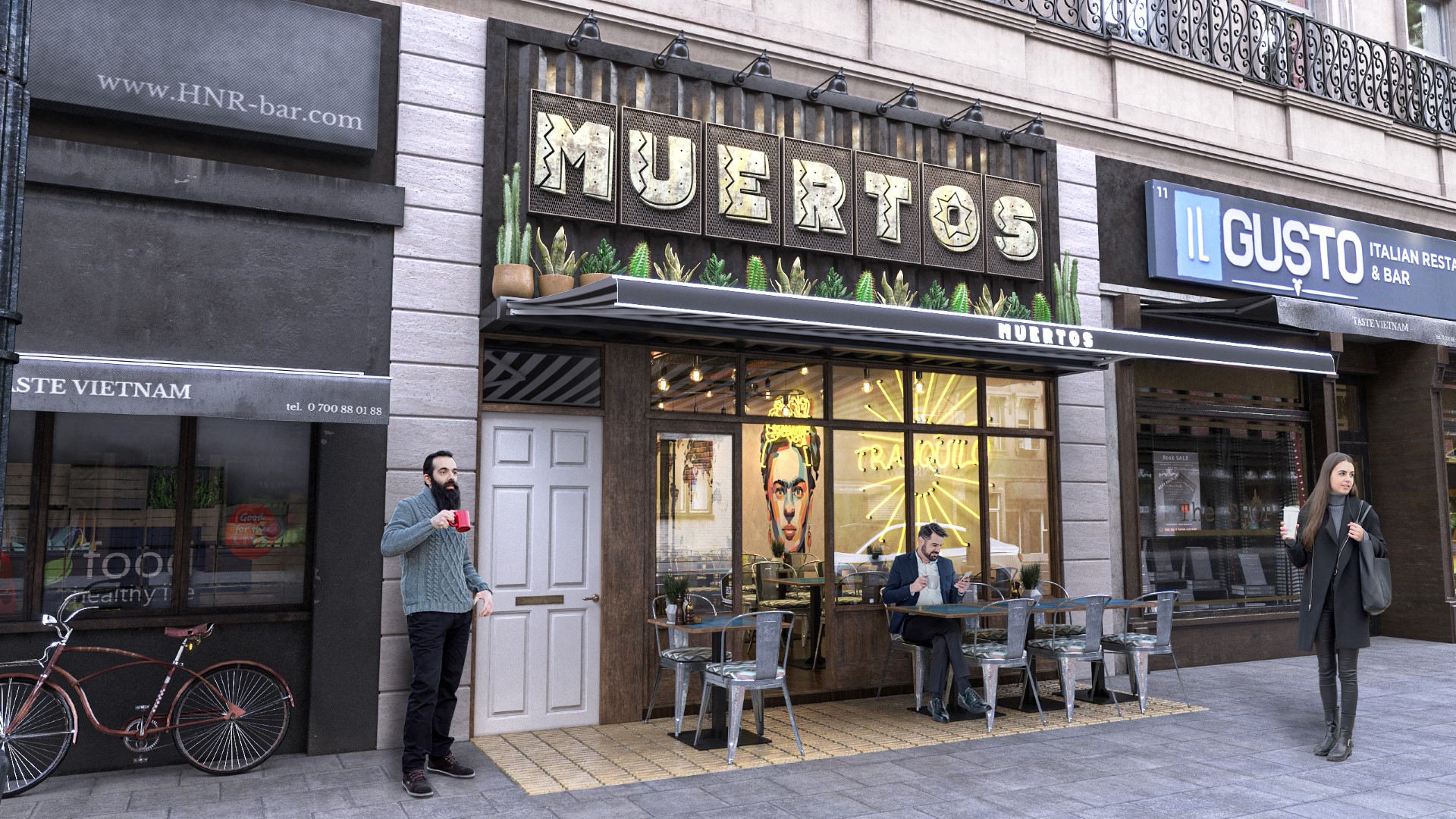 Muertos Restaurant by KuccuK Architects Architizer