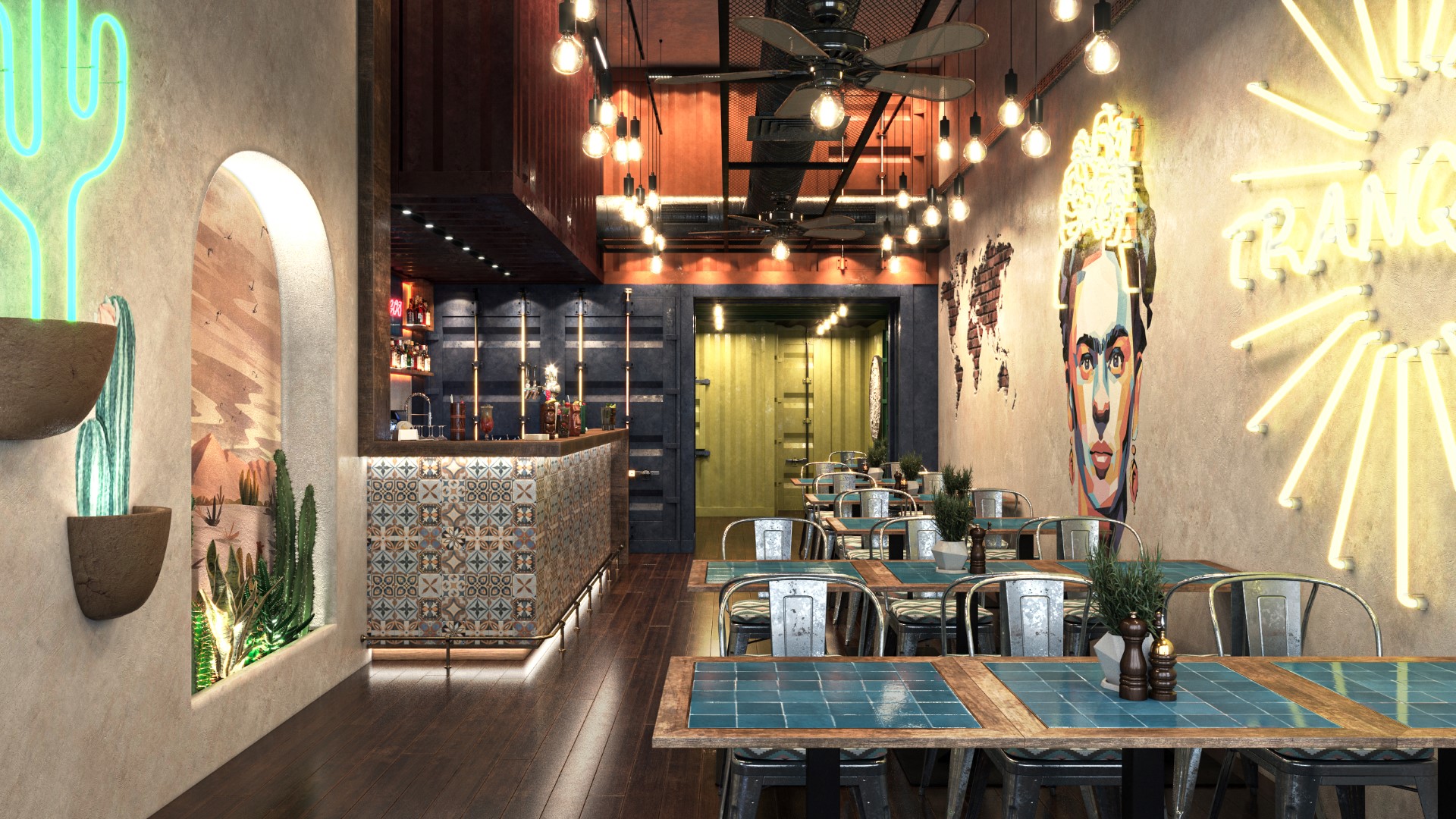 Muertos Restaurant by KuccuK Architects Architizer