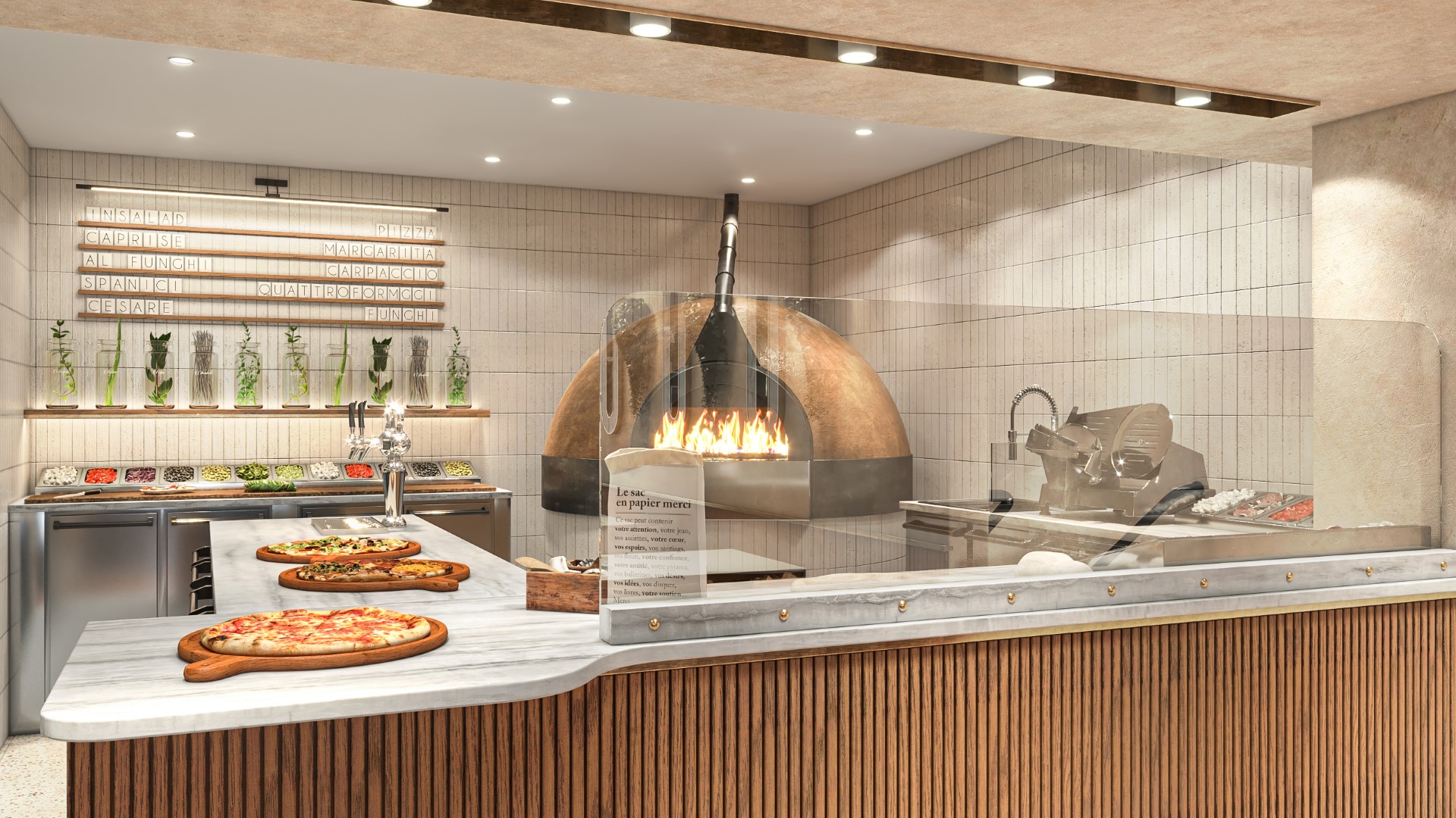 Oven & Dough Restaurant by KuccuK Architects Architizer