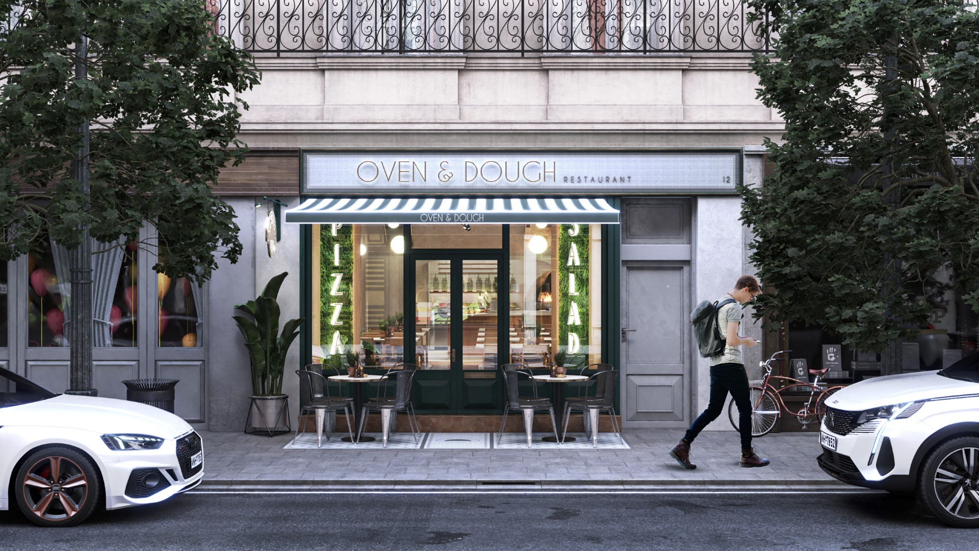 Oven & Dough Restaurant by KuccuK Architects Architizer