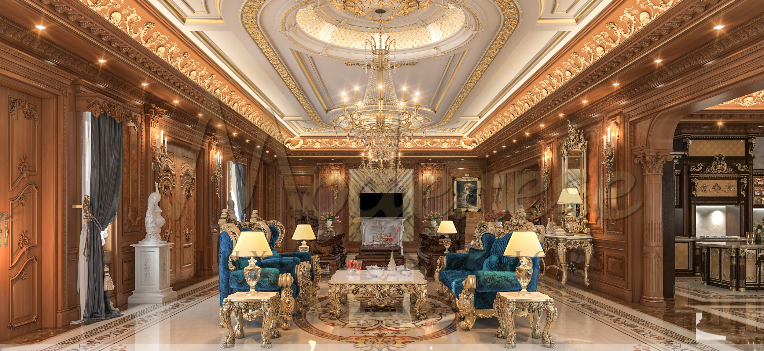 Luxury Furniture For Sitting Room, Dubai,UAE by MODENESE Luxury ...