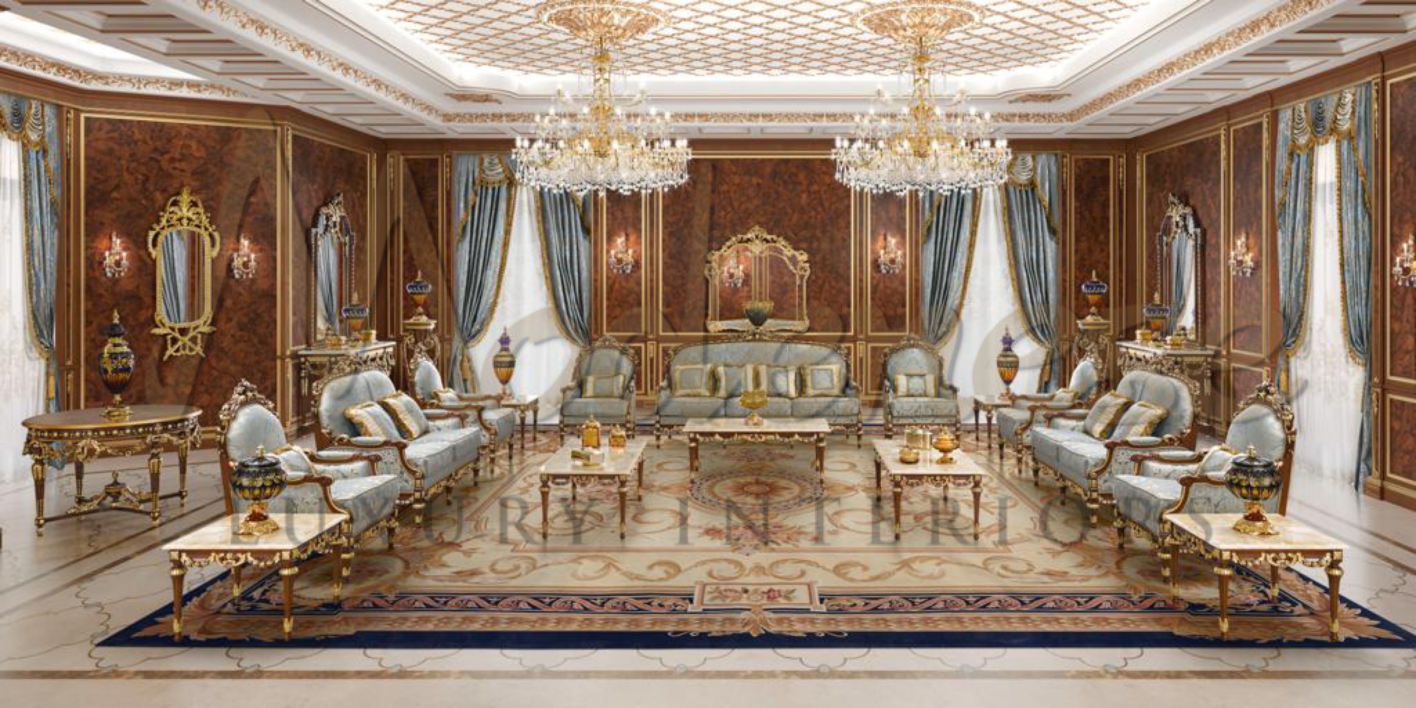 Luxury Sofas For Family Living Room by MODENESE Luxury Interiors ...