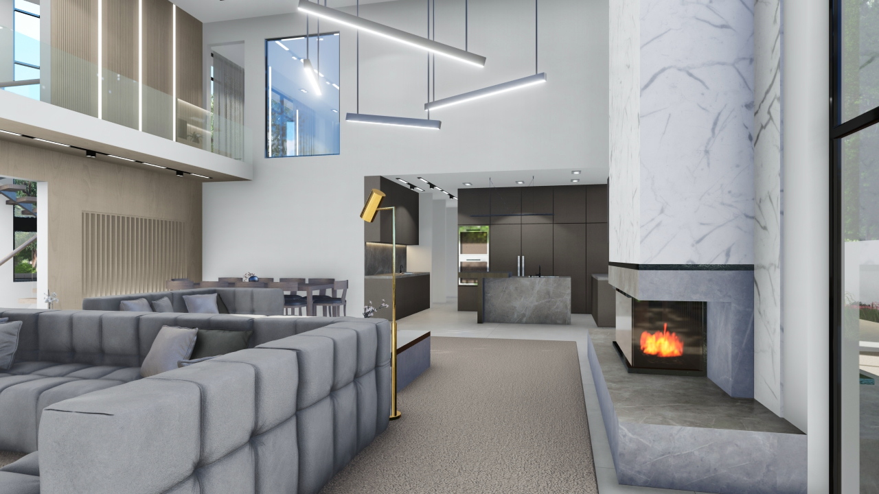 The Lakewood Residence (Interior) by Quickviz - Architizer