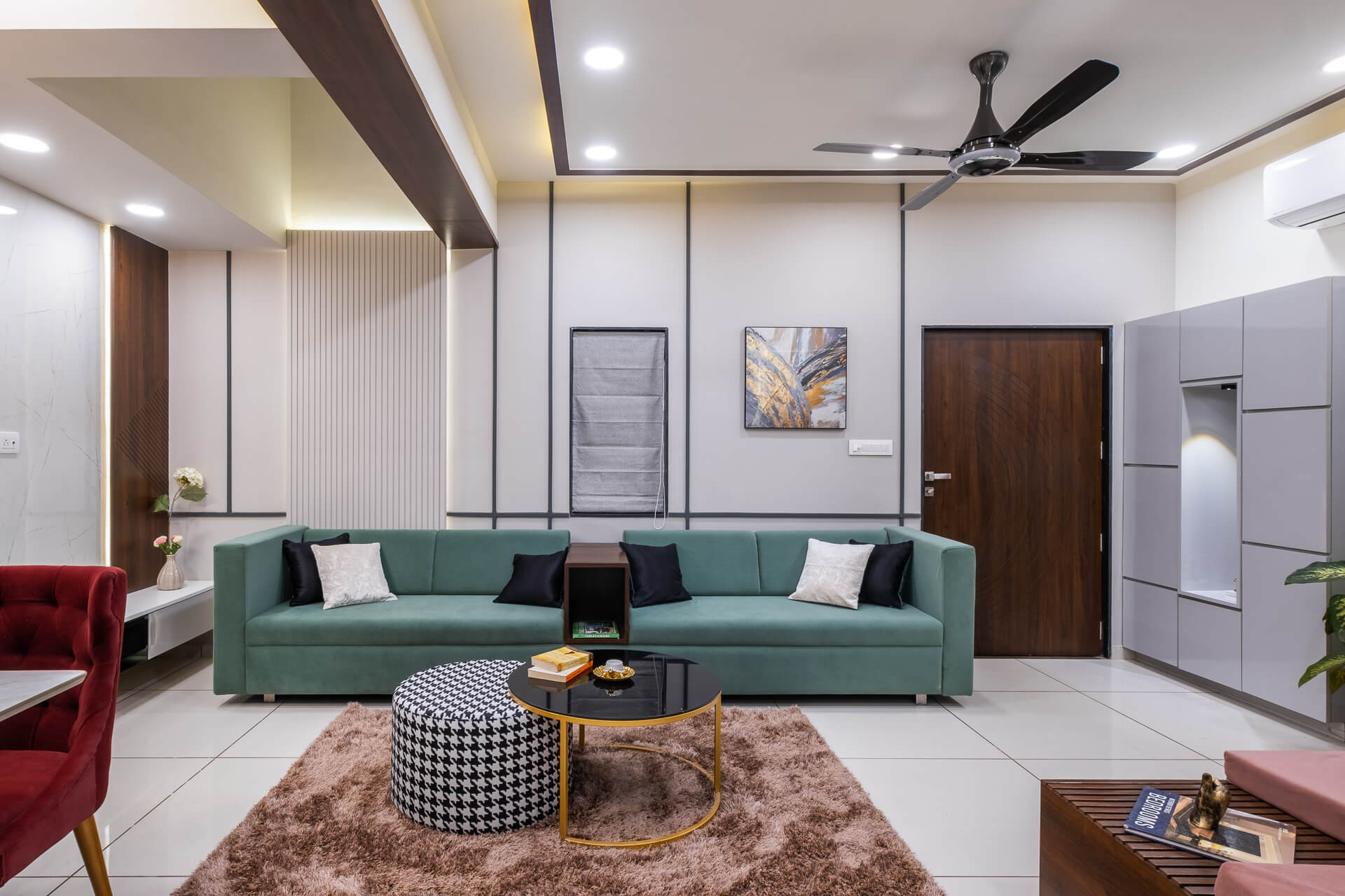 4 BHK Bungalow Interior Design Project by Montdor Interior by Montdor ...