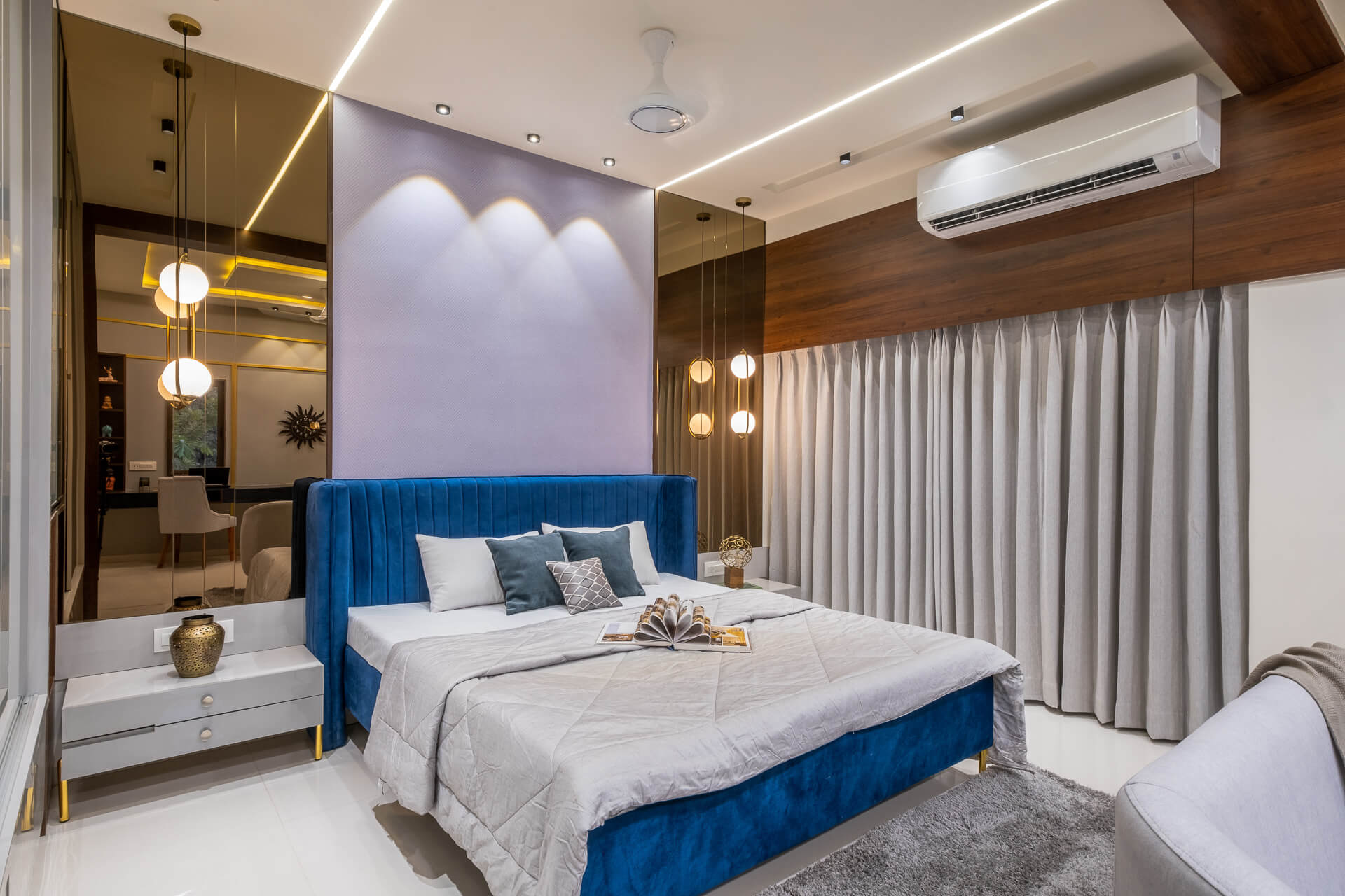 4 BHK Bungalow Interior Design Project by Montdor Interior by Montdor ...