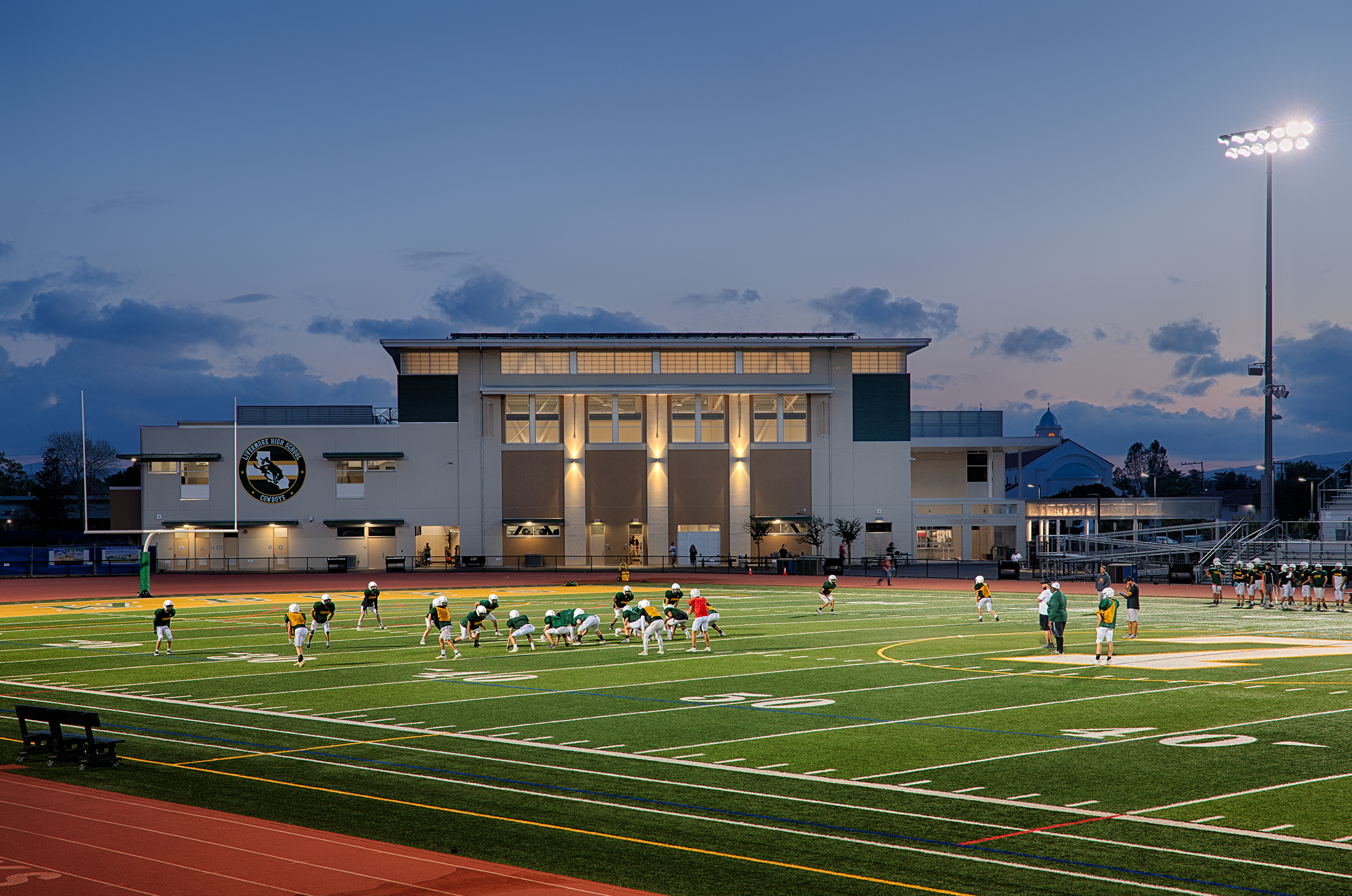 Livermore High School Athletic Complex and Aquatic Center by HED