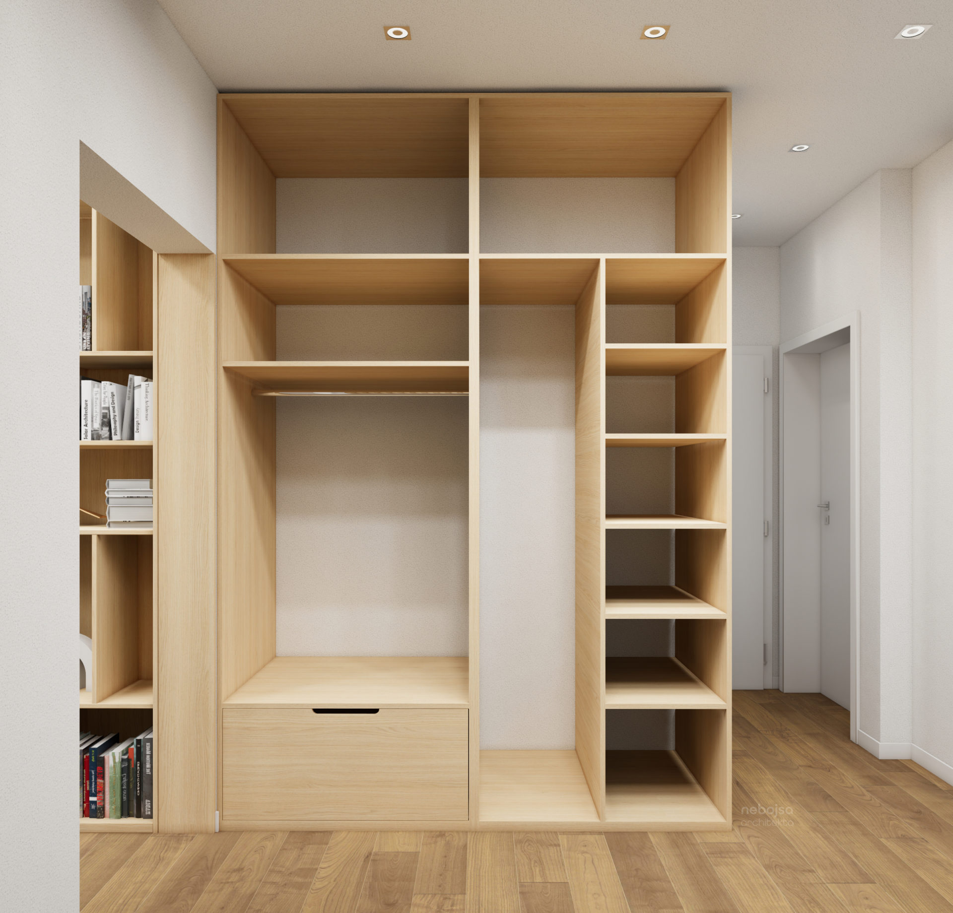 Photo inspiration: Picture Idea: Flat Visualization For A Young Couple By Nebojsa Architekta