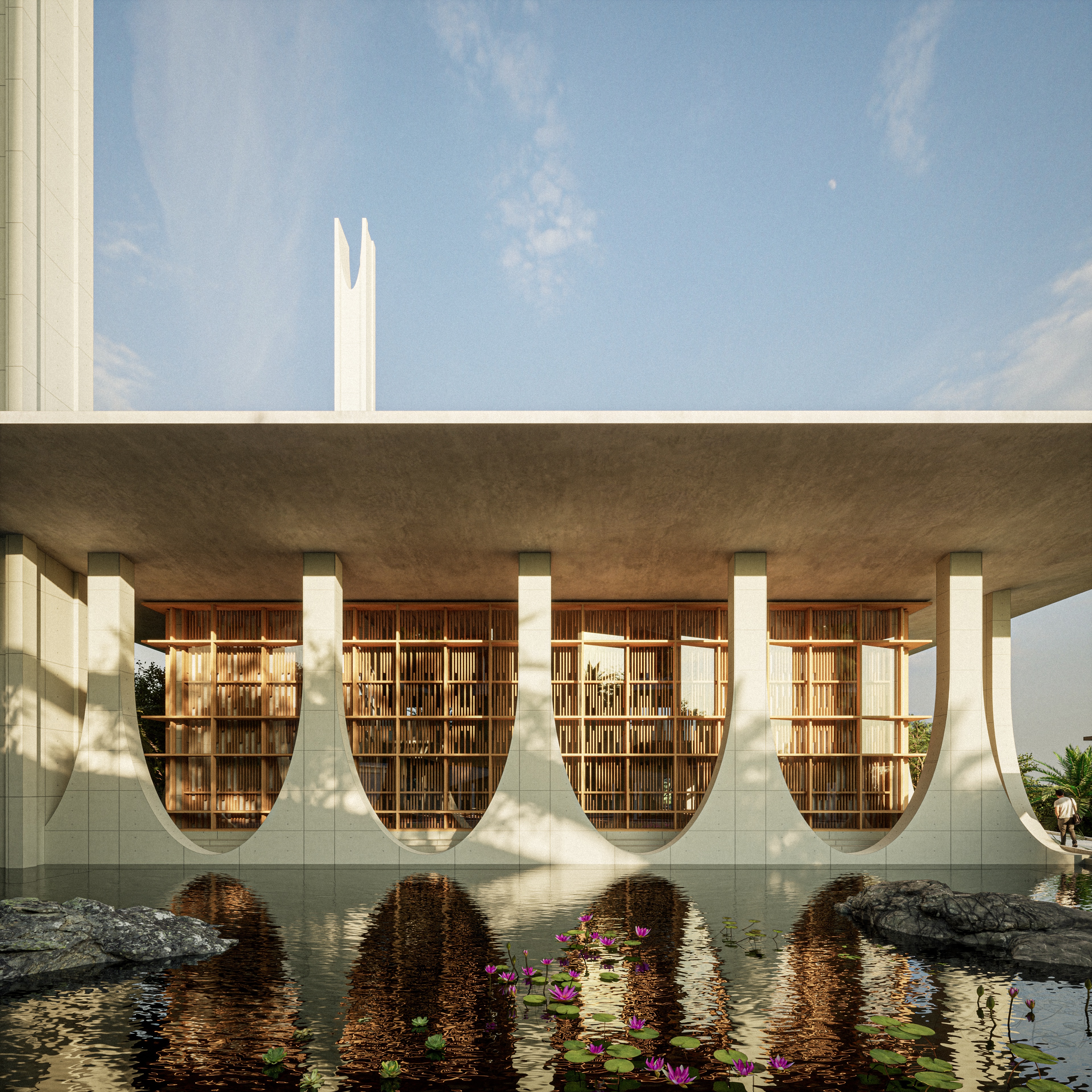 Huma Betang Umai, Vice Presidential Palace by SHAU - Architizer