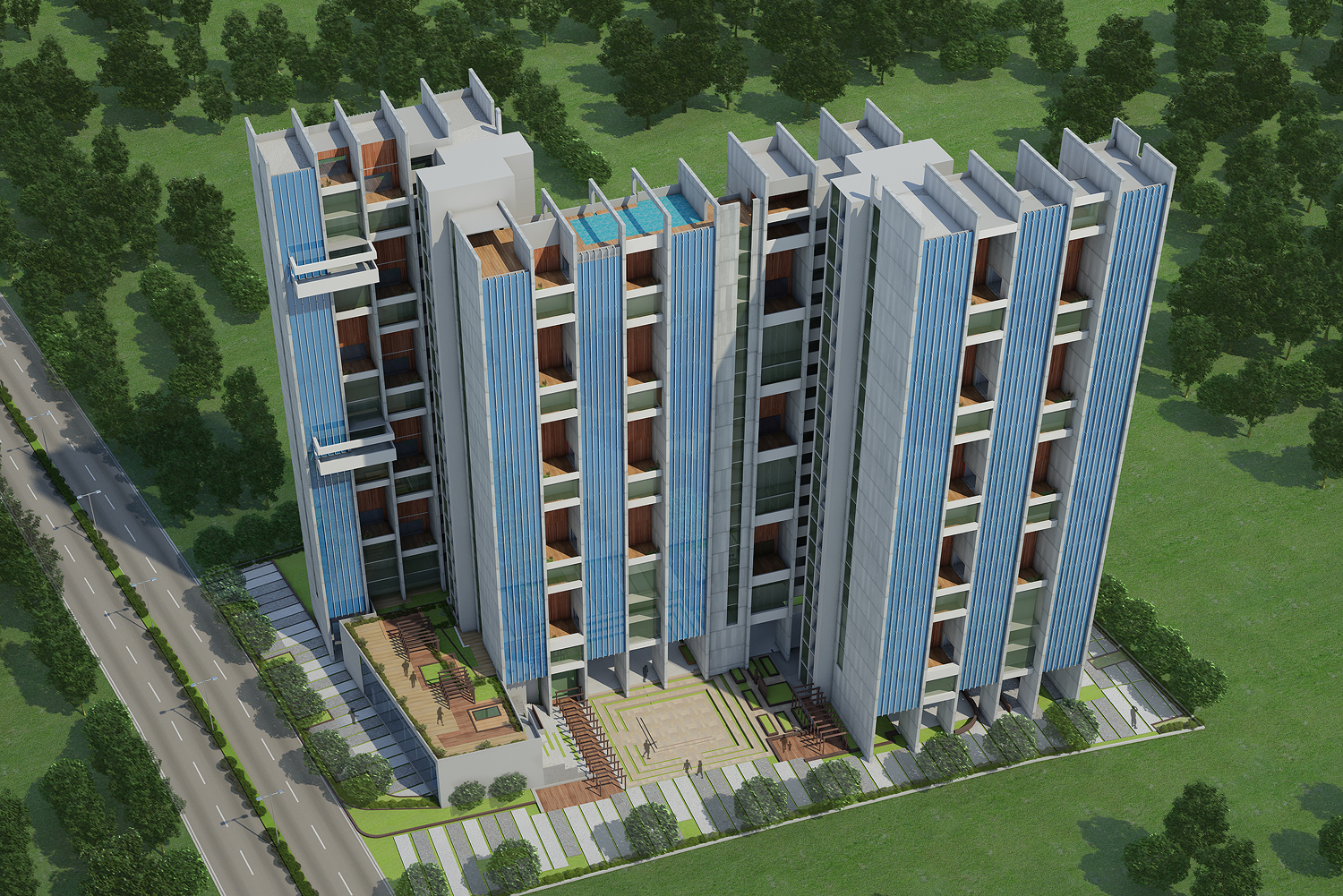 Shriram Ozone Housing by team3 Architizer