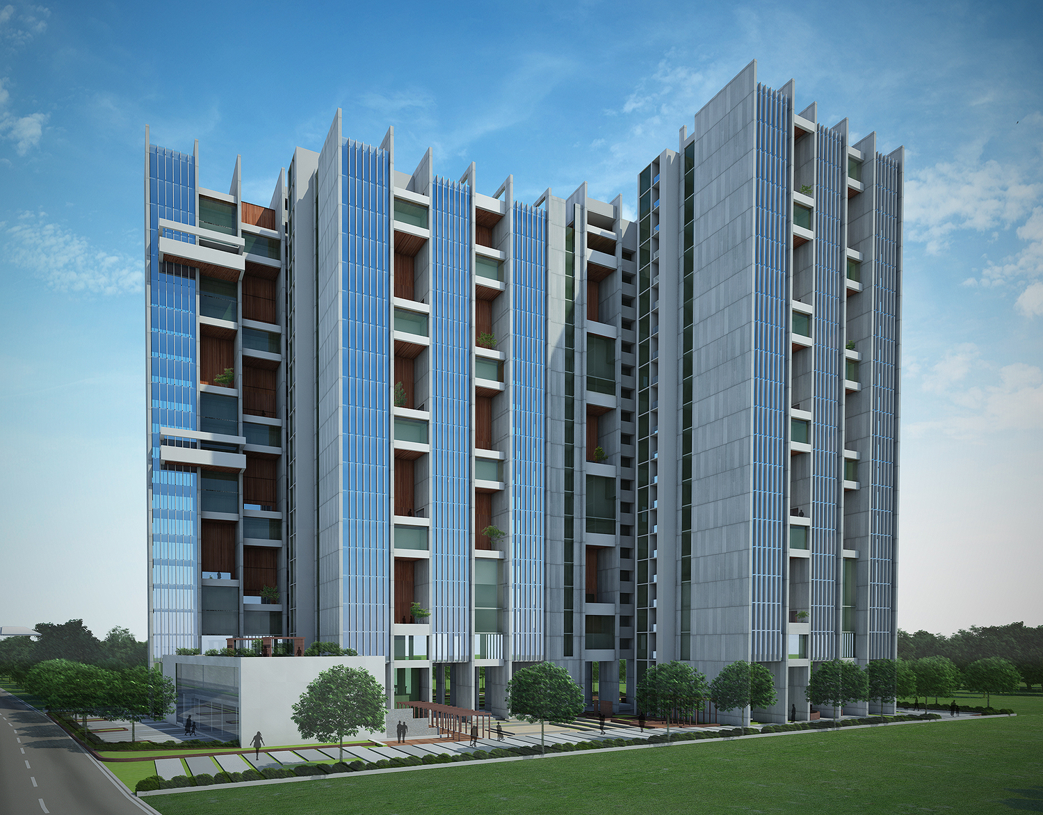 Shriram Ozone Housing by team3 Architizer