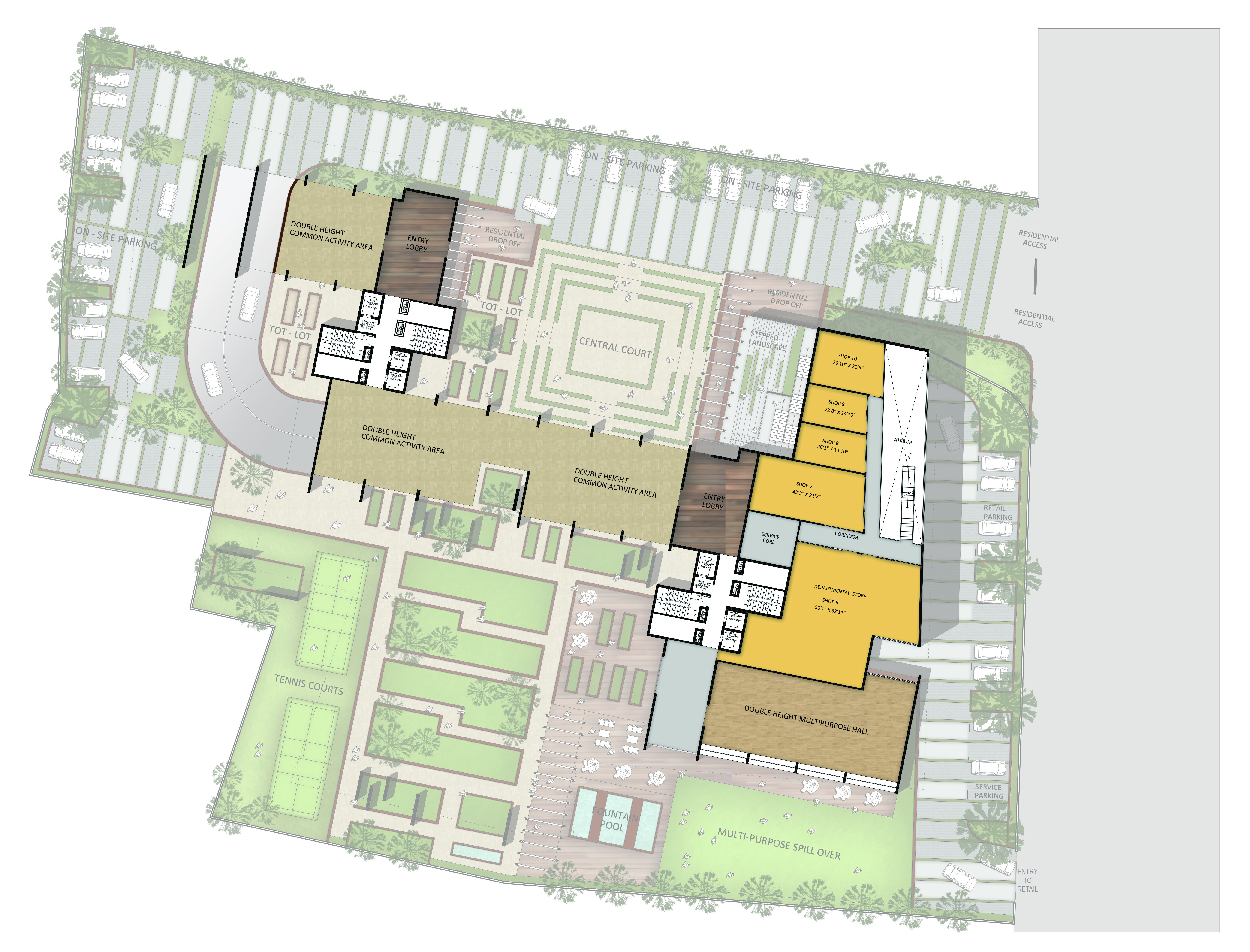 Shriram Ozone Housing by team3 Architizer