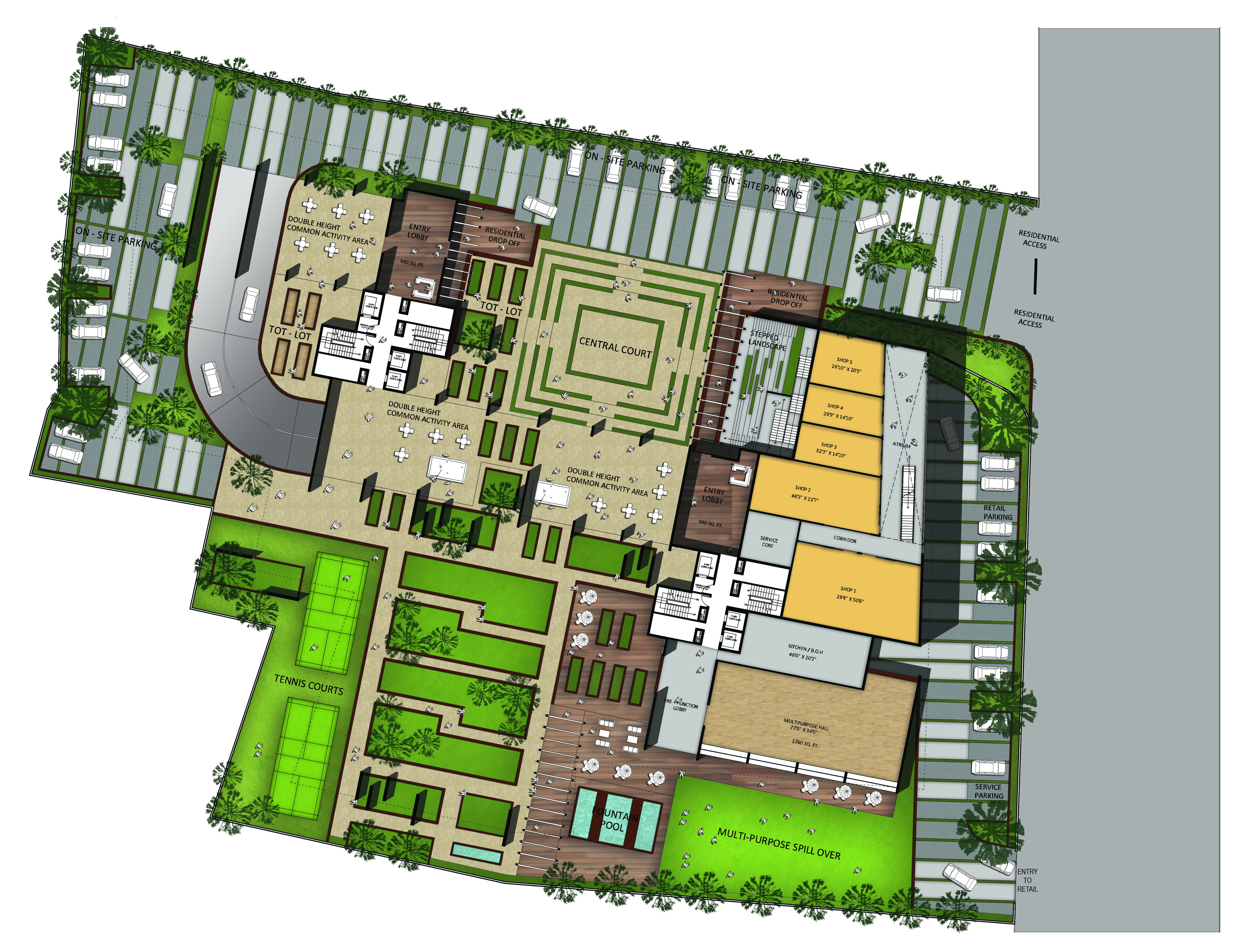 Shriram Ozone Housing by team3 Architizer