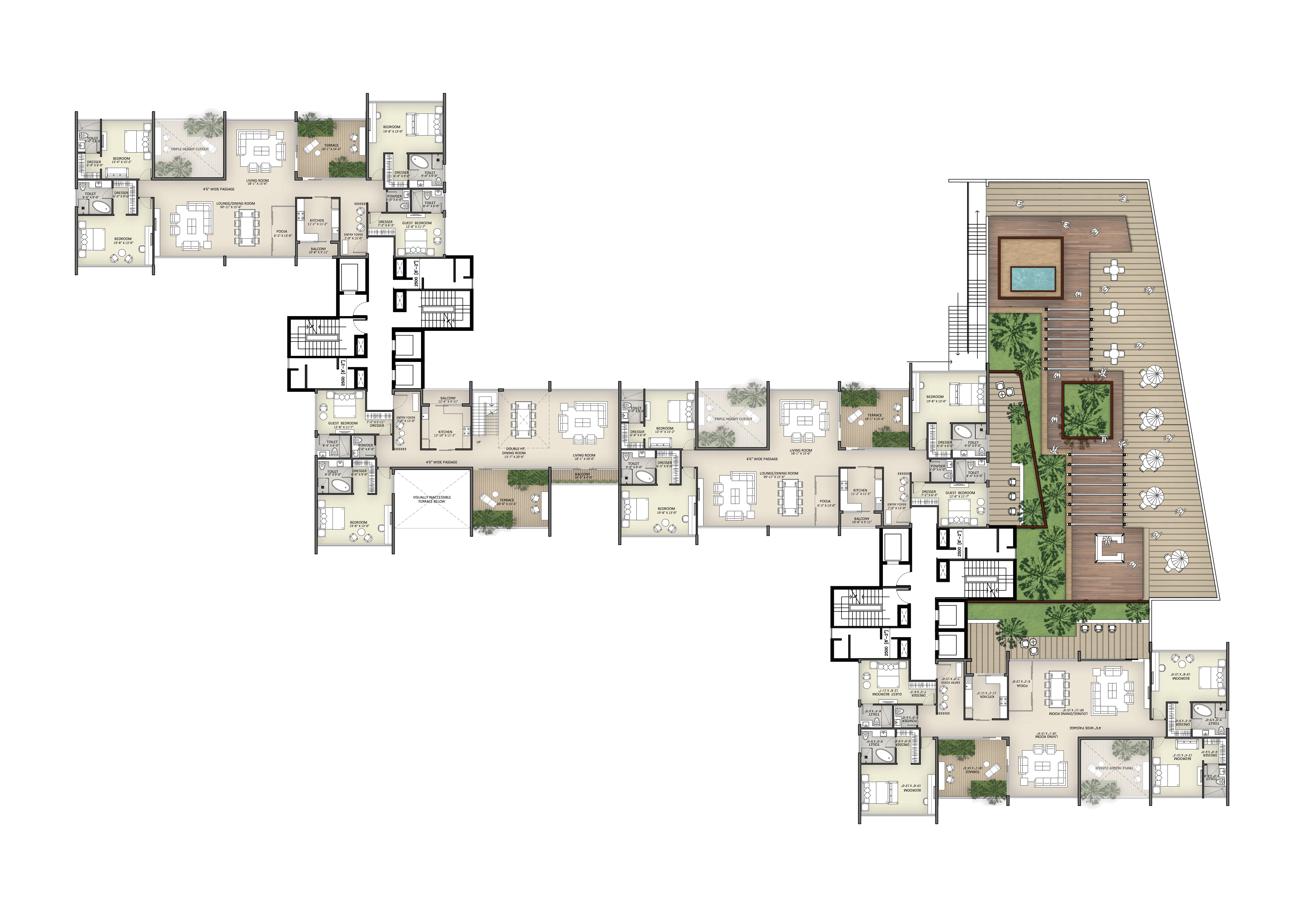 Shriram Ozone Housing by team3 Architizer