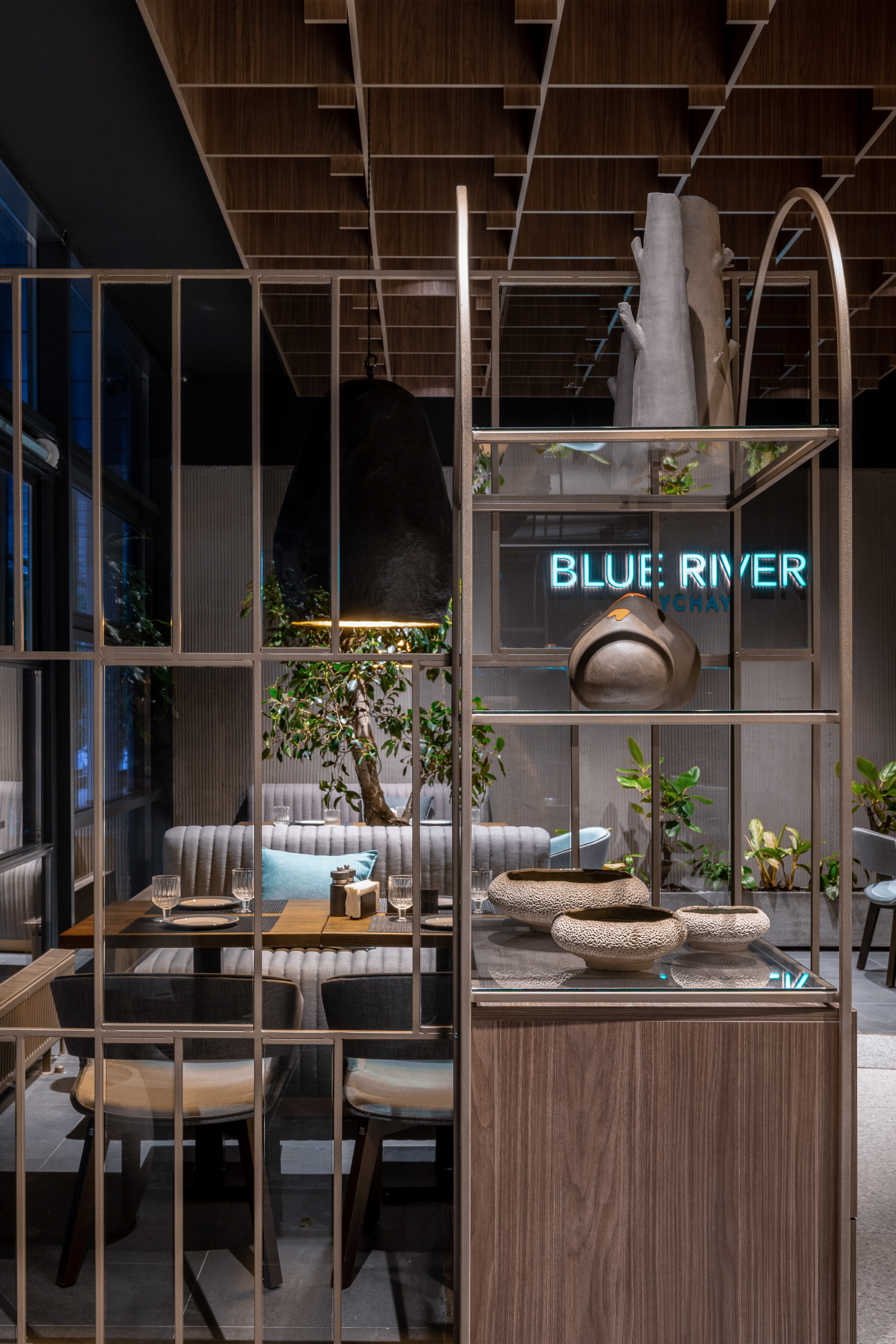 BLUE RIVER RESTAURANT by AB+Partners Architizer