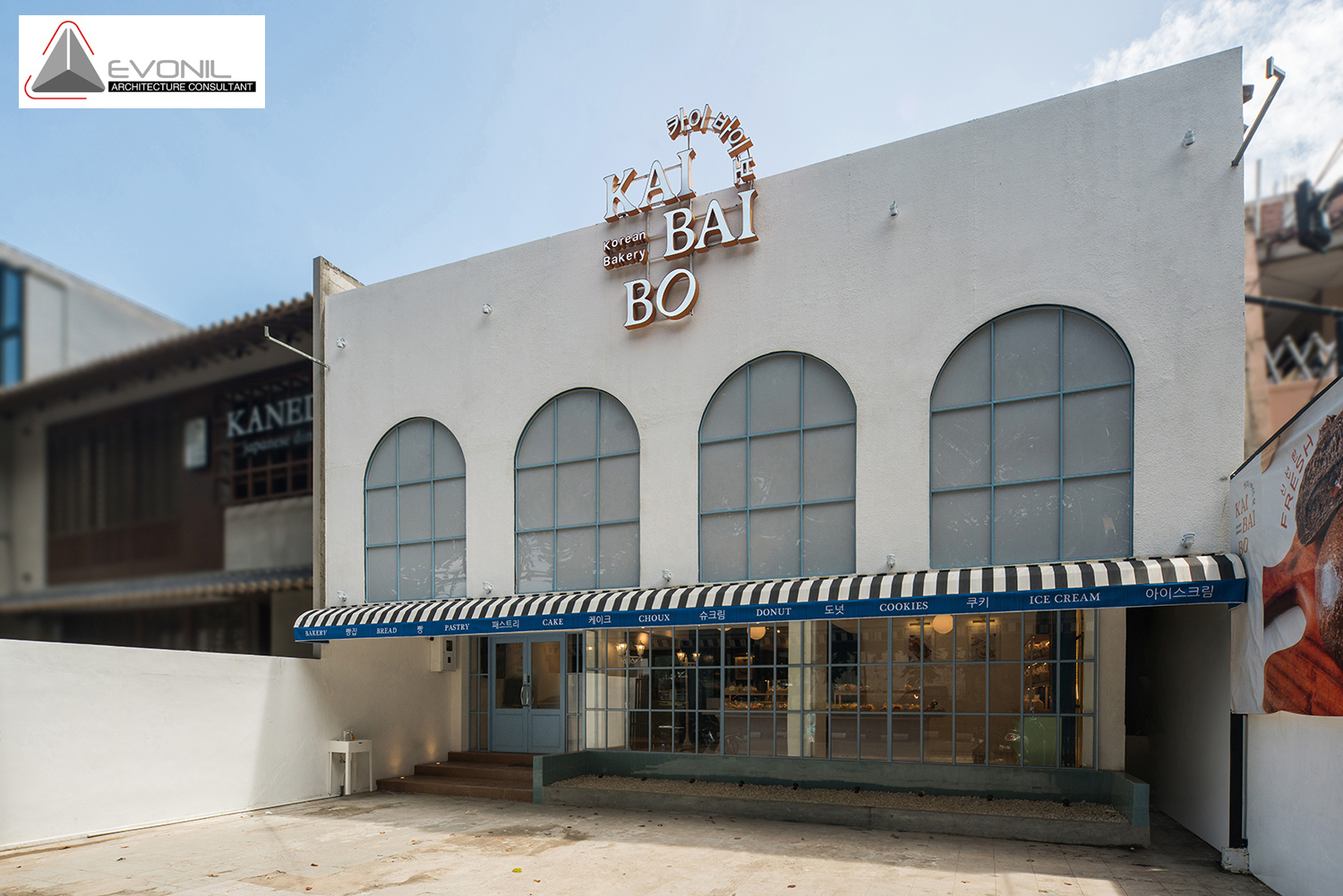 KAIBAIBO Bakery Store Kelapa Gading by EVONIL Architecture Indonesia