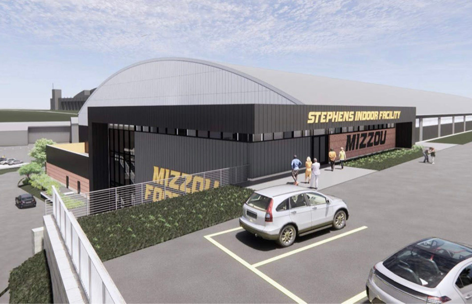 Mizzou Indoor Football Practice Facility By George Butler Associates ...