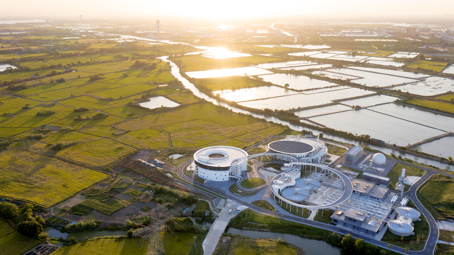 Concept WRRF Yixing (Water Resource Recovery Facility) by SUP Atelier