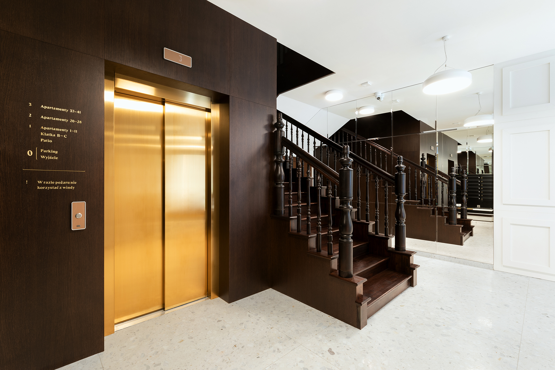 Green Apartment Building Wayfinding Systems photo