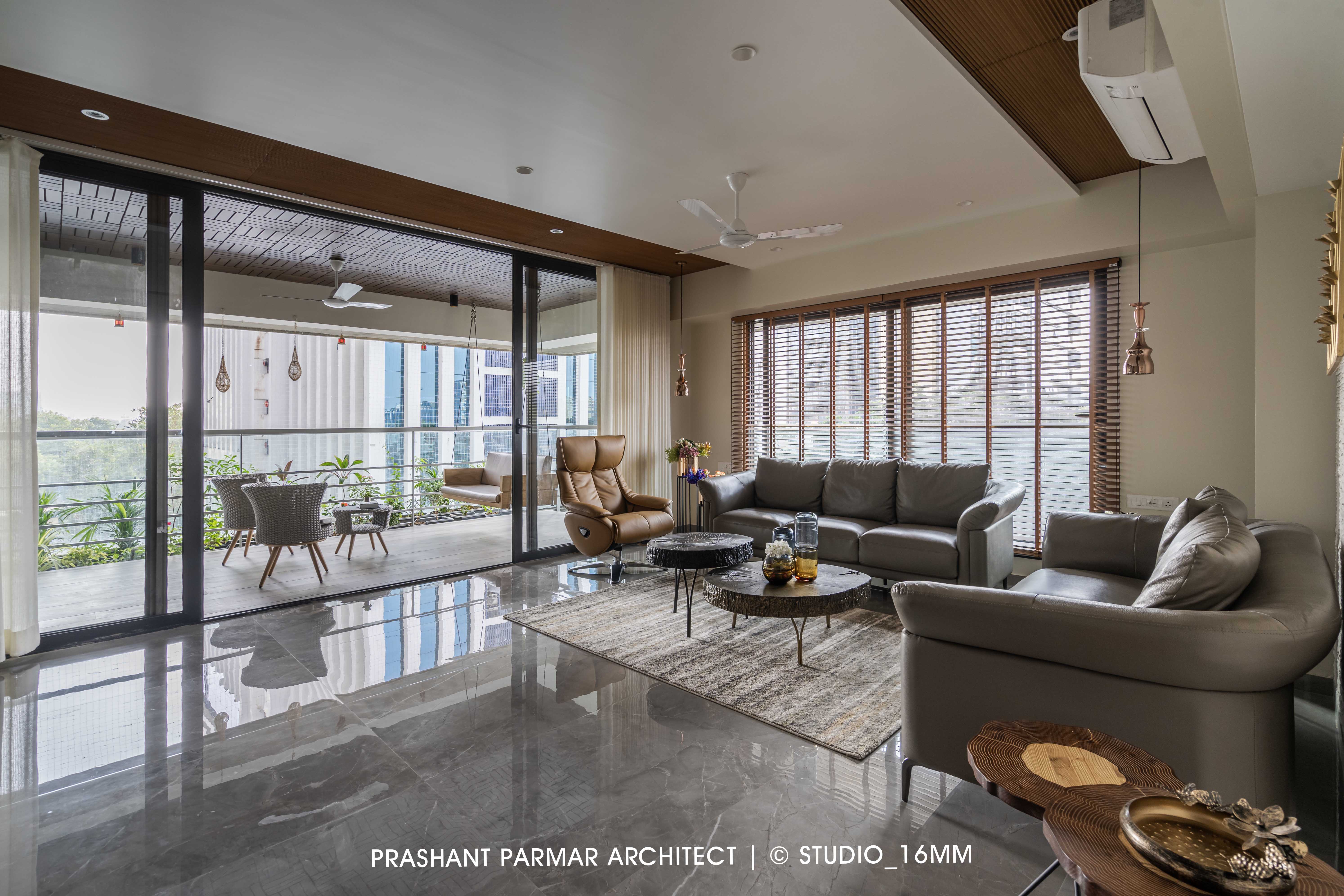 Apartment Interior Design At Parijat Eclat by Prashant Parmar Architect ...