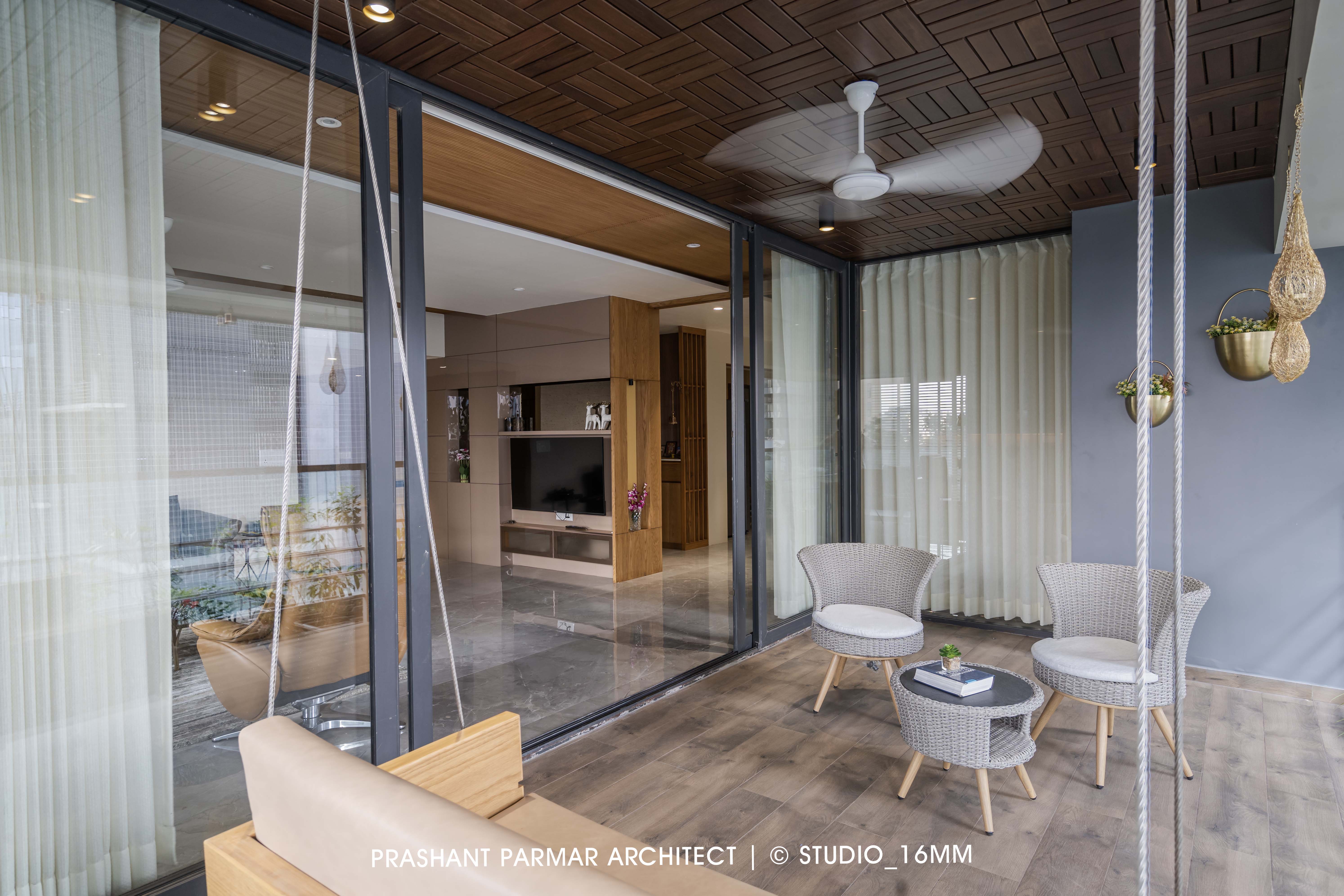 Apartment Interior Design At Parijat Eclat by Prashant Parmar Architect ...