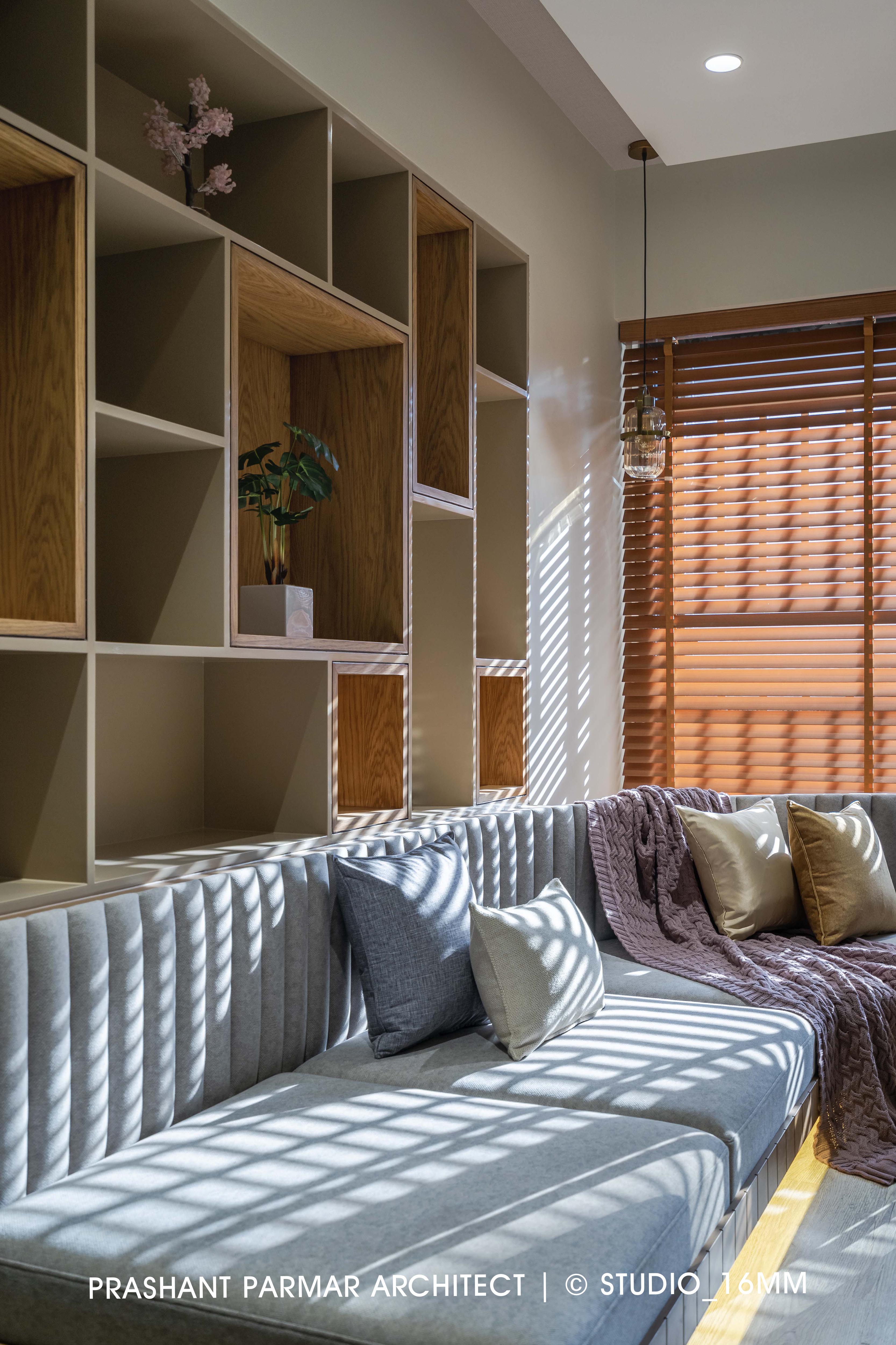 Apartment Interior Design At Parijat Eclat by Prashant Parmar Architect ...