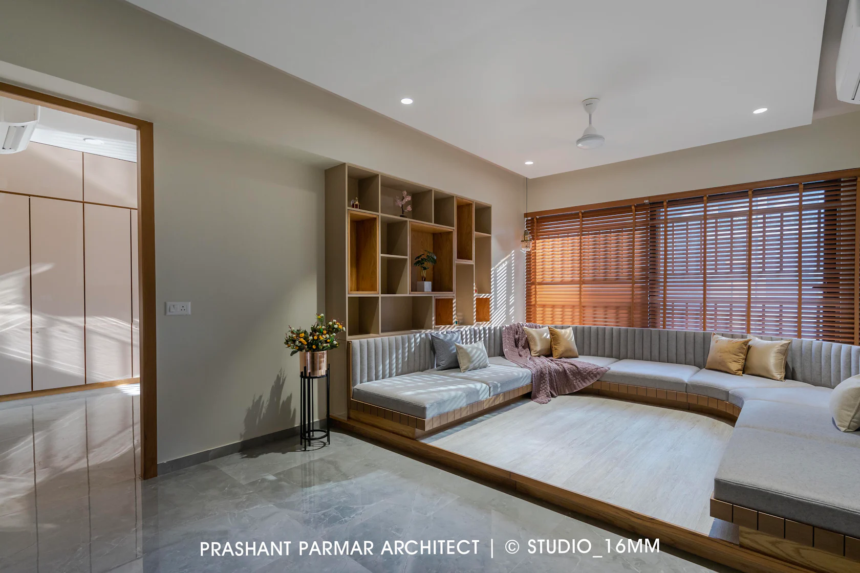 Apartment Interior Design At Parijat Eclat by Prashant Parmar Architect ...