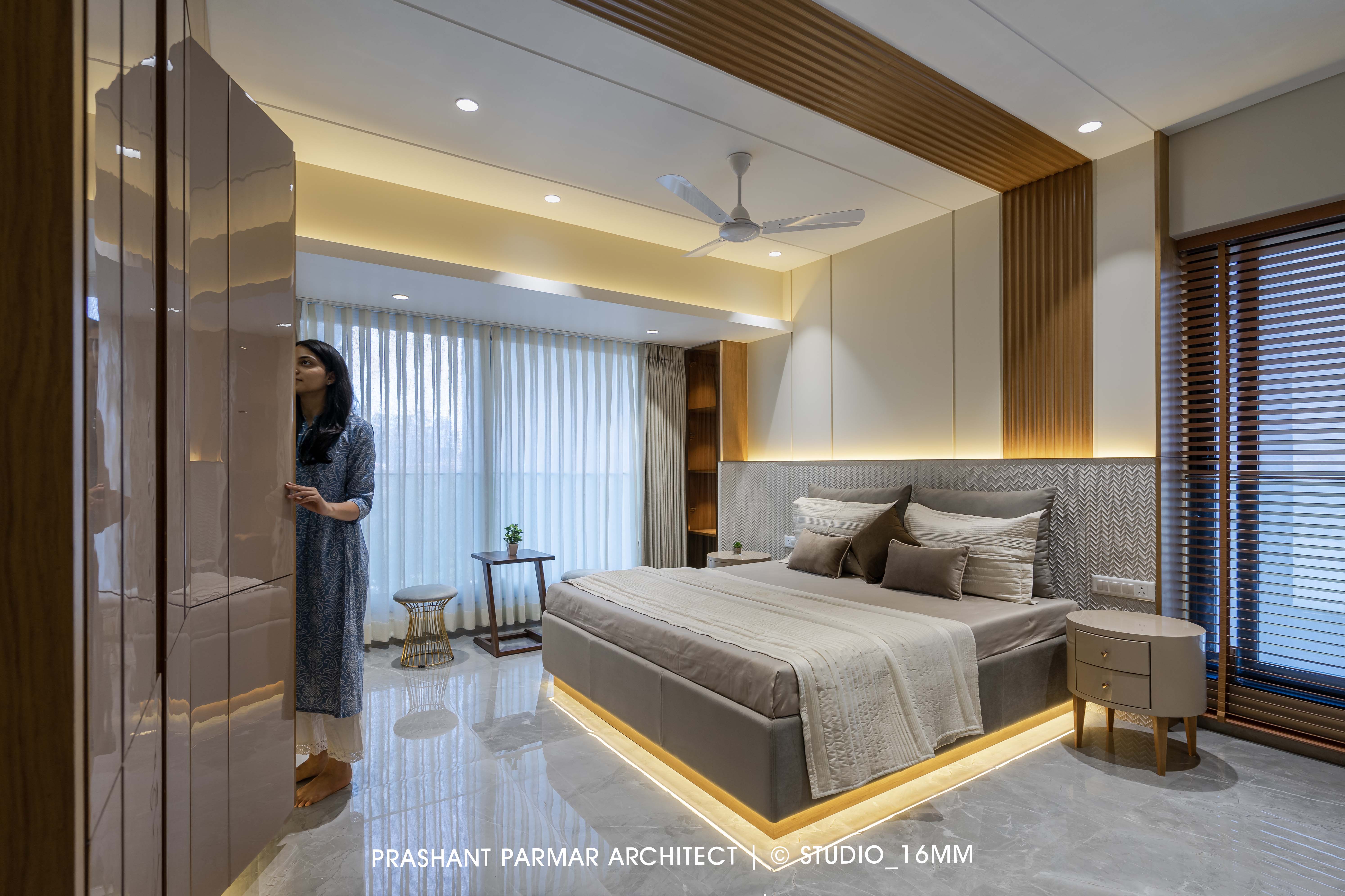Apartment Interior Design At Parijat Eclat by Prashant Parmar Architect ...