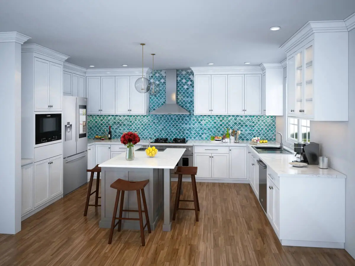 Residential Real Estate 3D Interior Rendering by The 2D3D Floor Plan ...