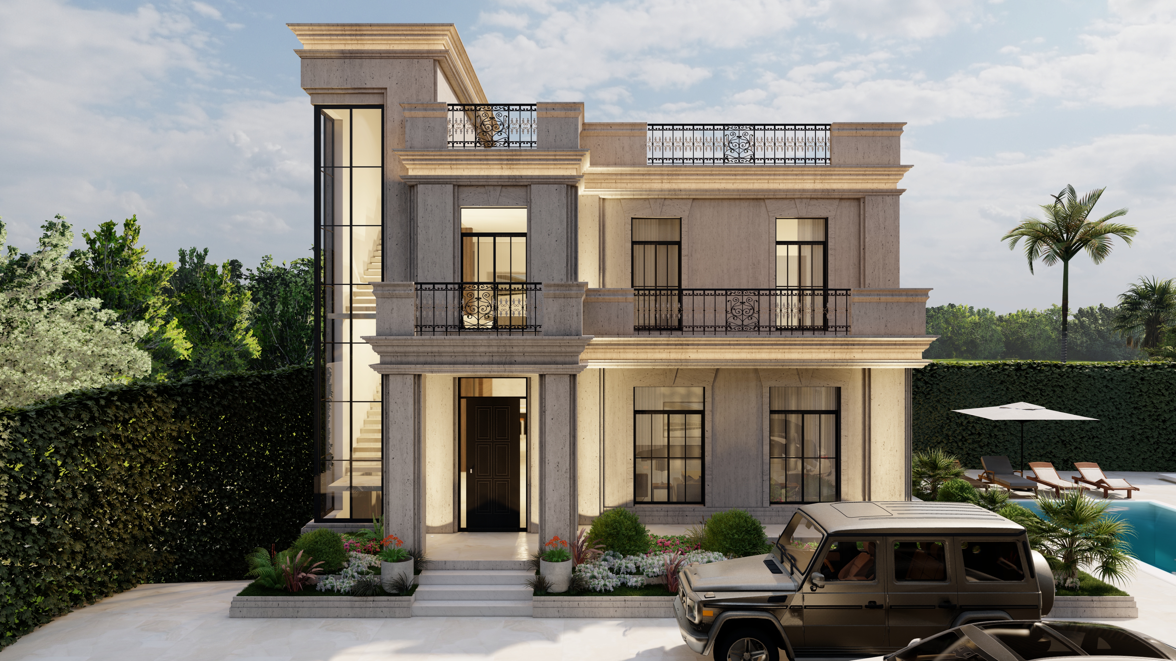 VILLA JB by NSAIR Architects & Town Planners נסייר אדריכלים ומתכנני ...