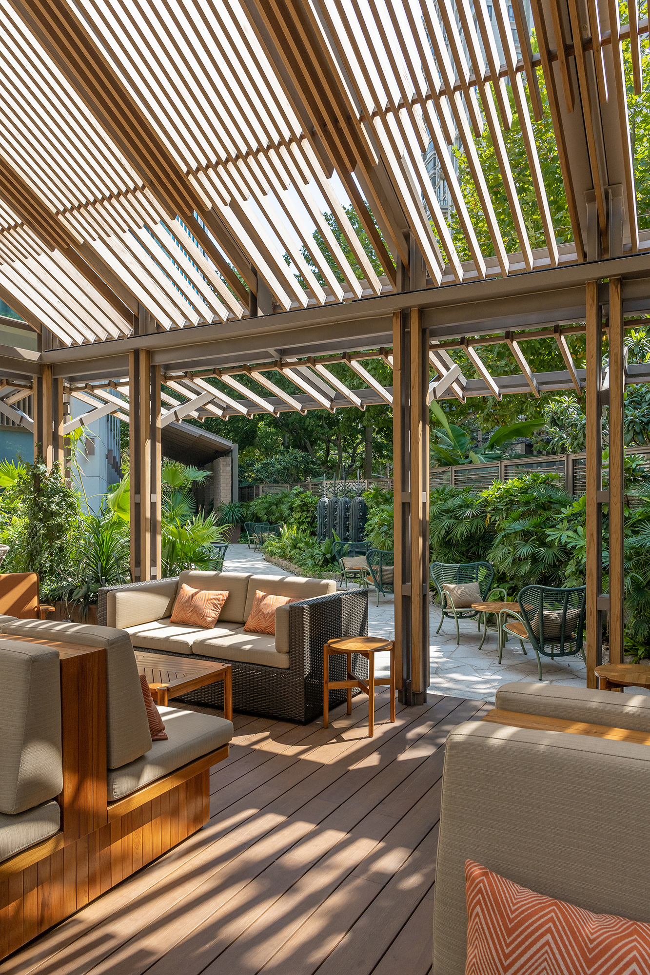 The Sala Garden Outdoor Space Renovation at The Sukhothai Shanghai by Lukstudio Architizer