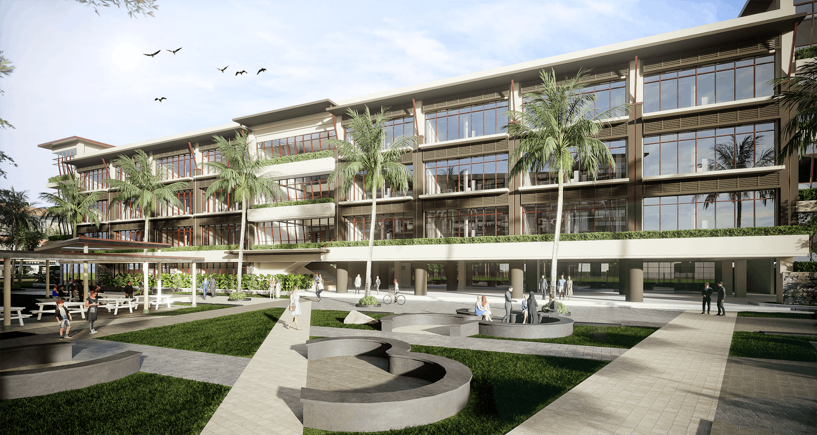 DLSL Junior High School Building by THE SAGE GROUP ASIA Architizer