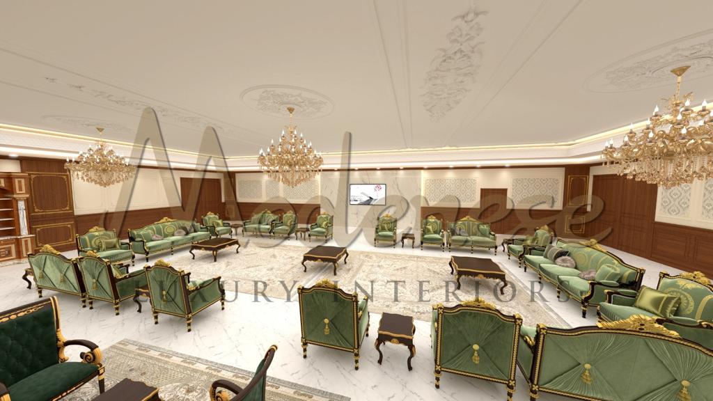 Classic Majlis Interior Design Idea by MODENESE Luxury Interiors ...