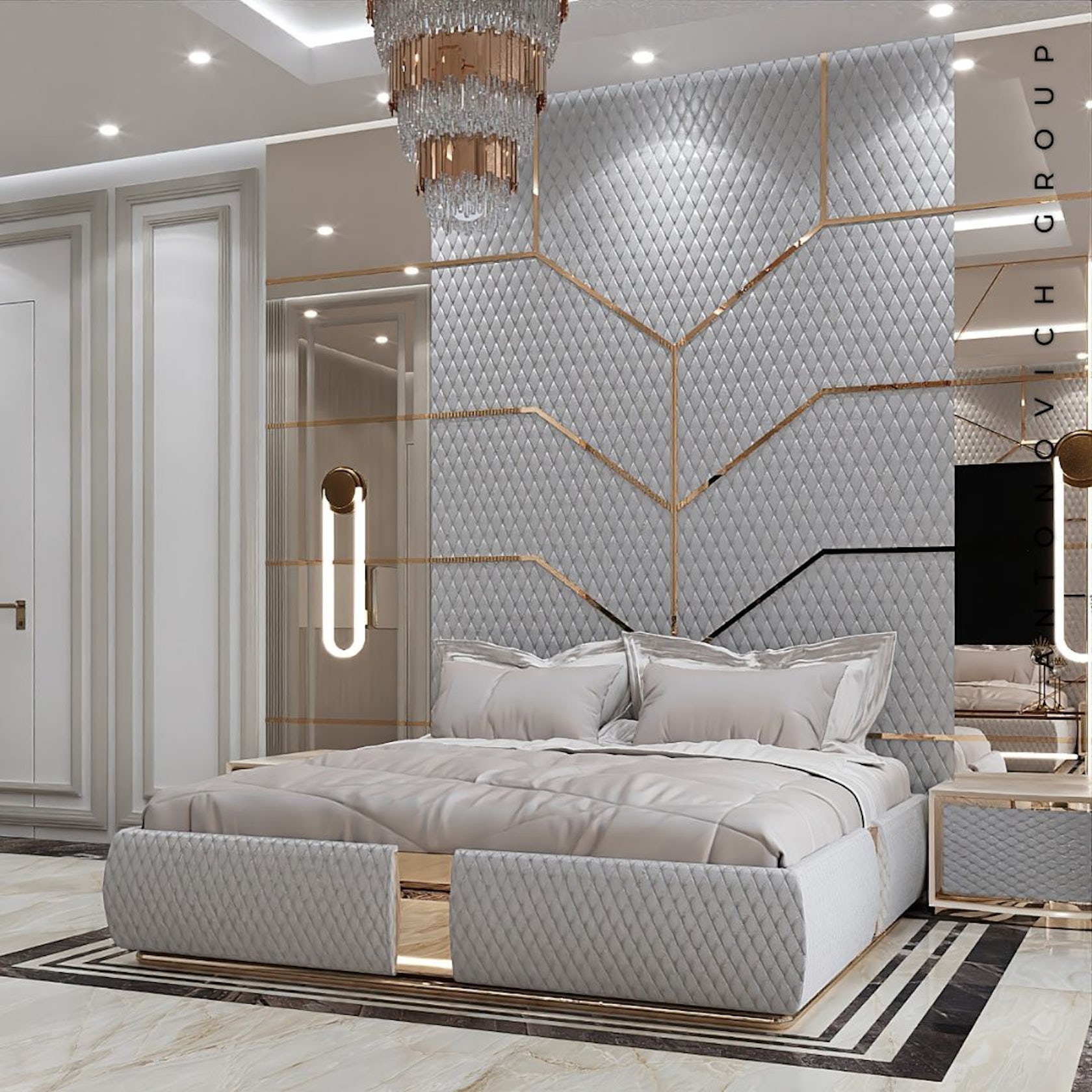 Luxury Bedroom Interior Design And Furniture Production By Luxury