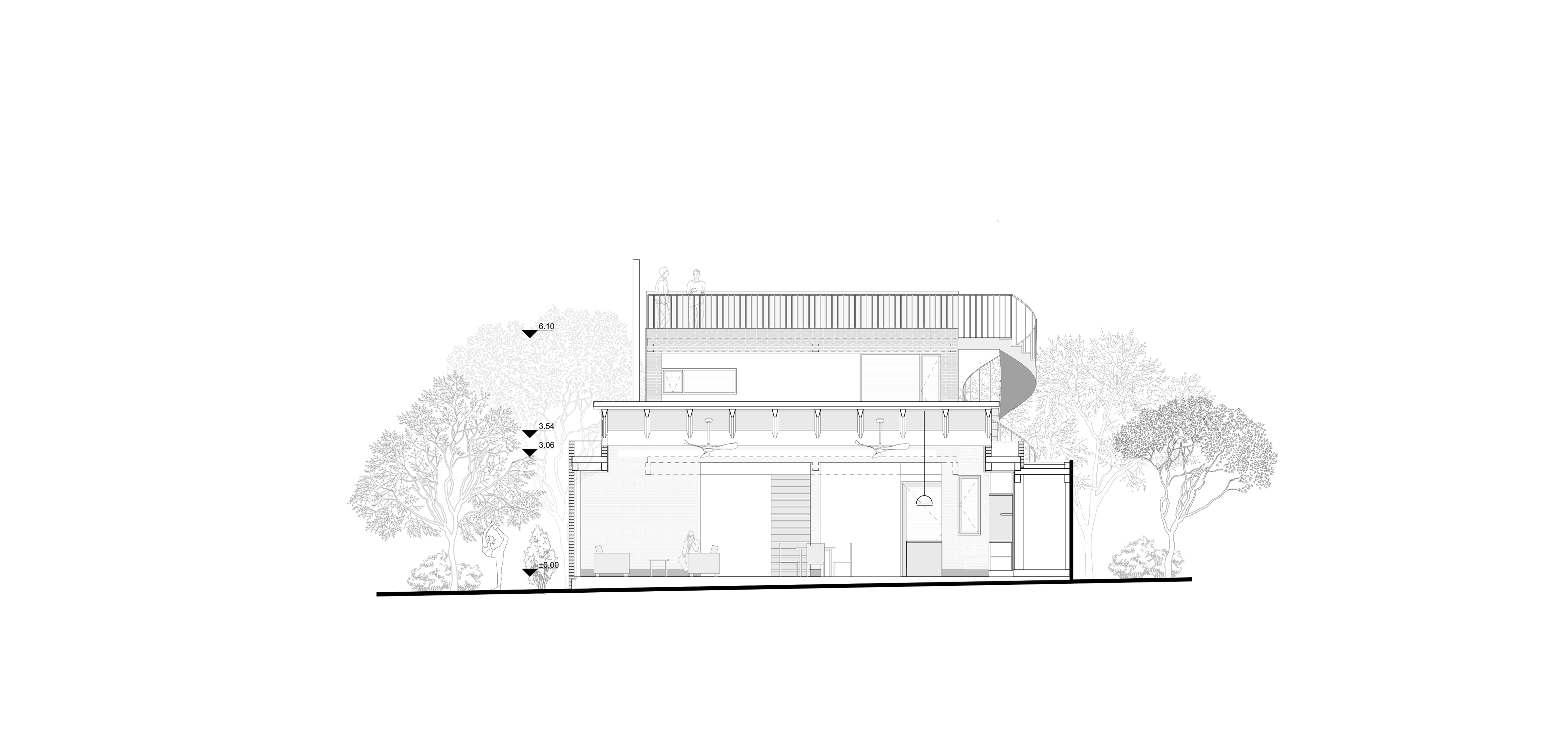 The Block Bond House by ARCHITEKTEN, Felipe Palacios + Johann Moeller