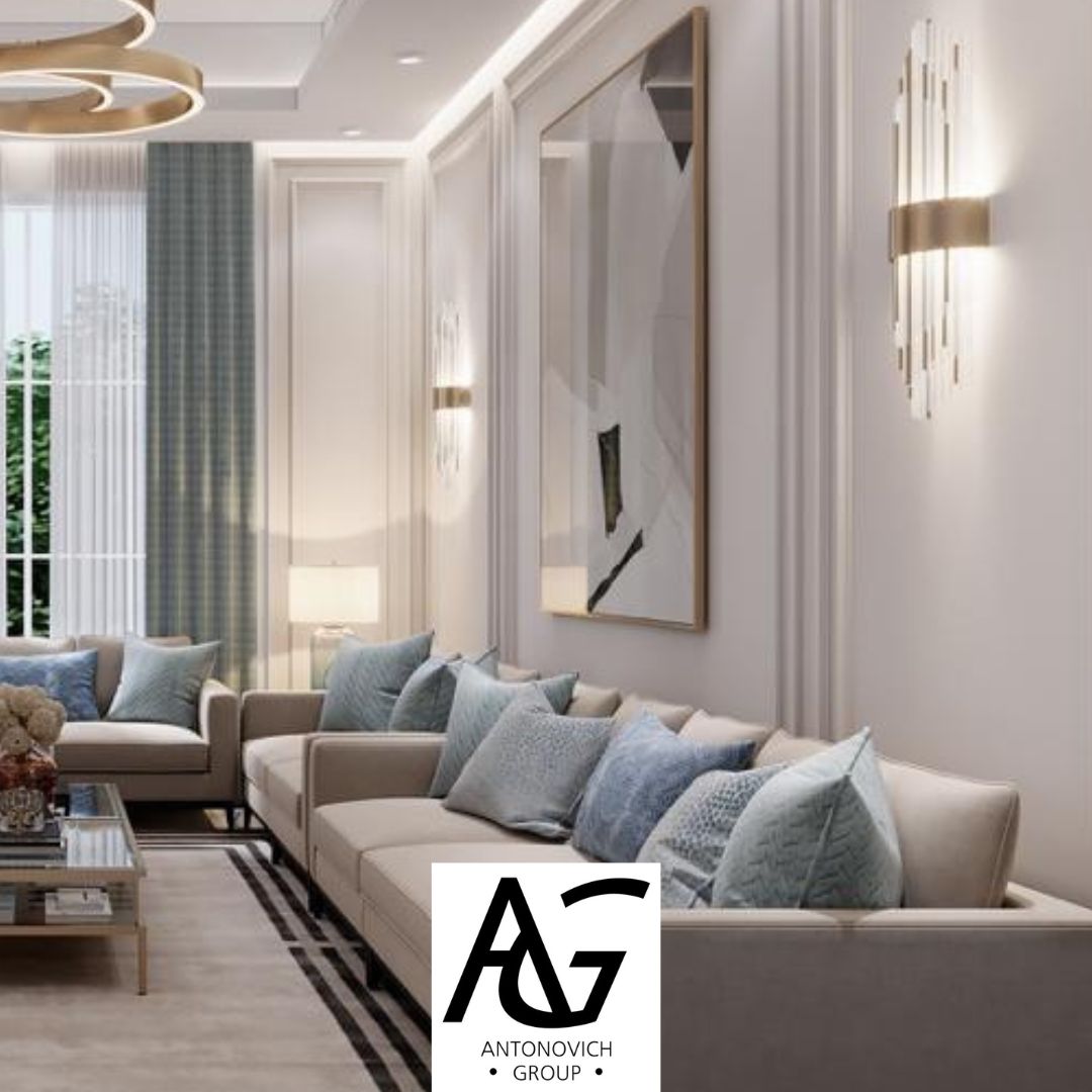 Family Sitting Interior Design and Furniture Production in Dubai by ...