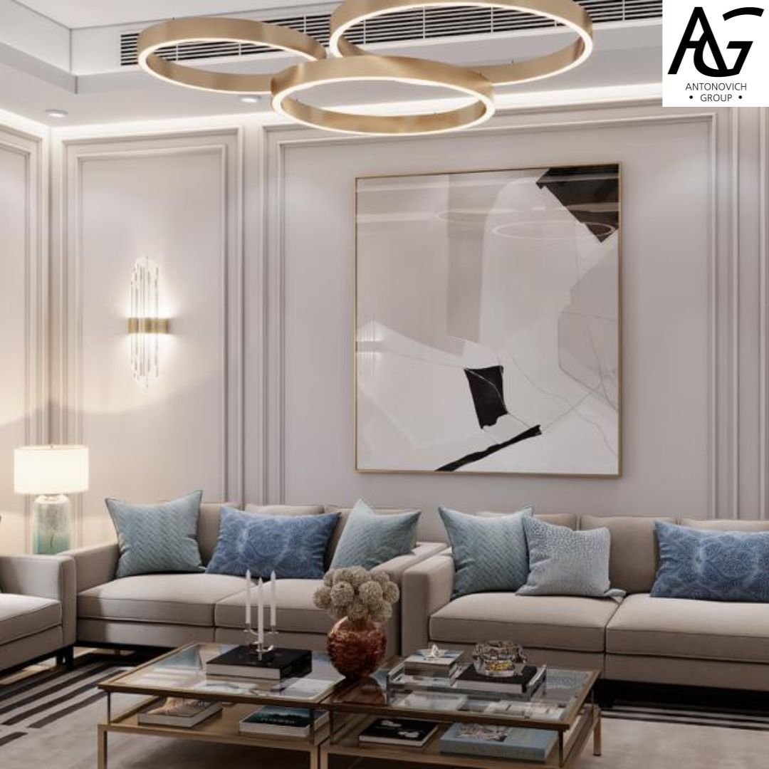 Family Sitting Interior Design and Furniture Production in Dubai by ...