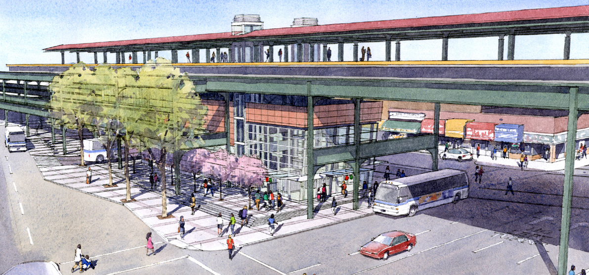 Gun Hill Road Intermodal Plaza by di Domenico + Partners, LLP Architizer