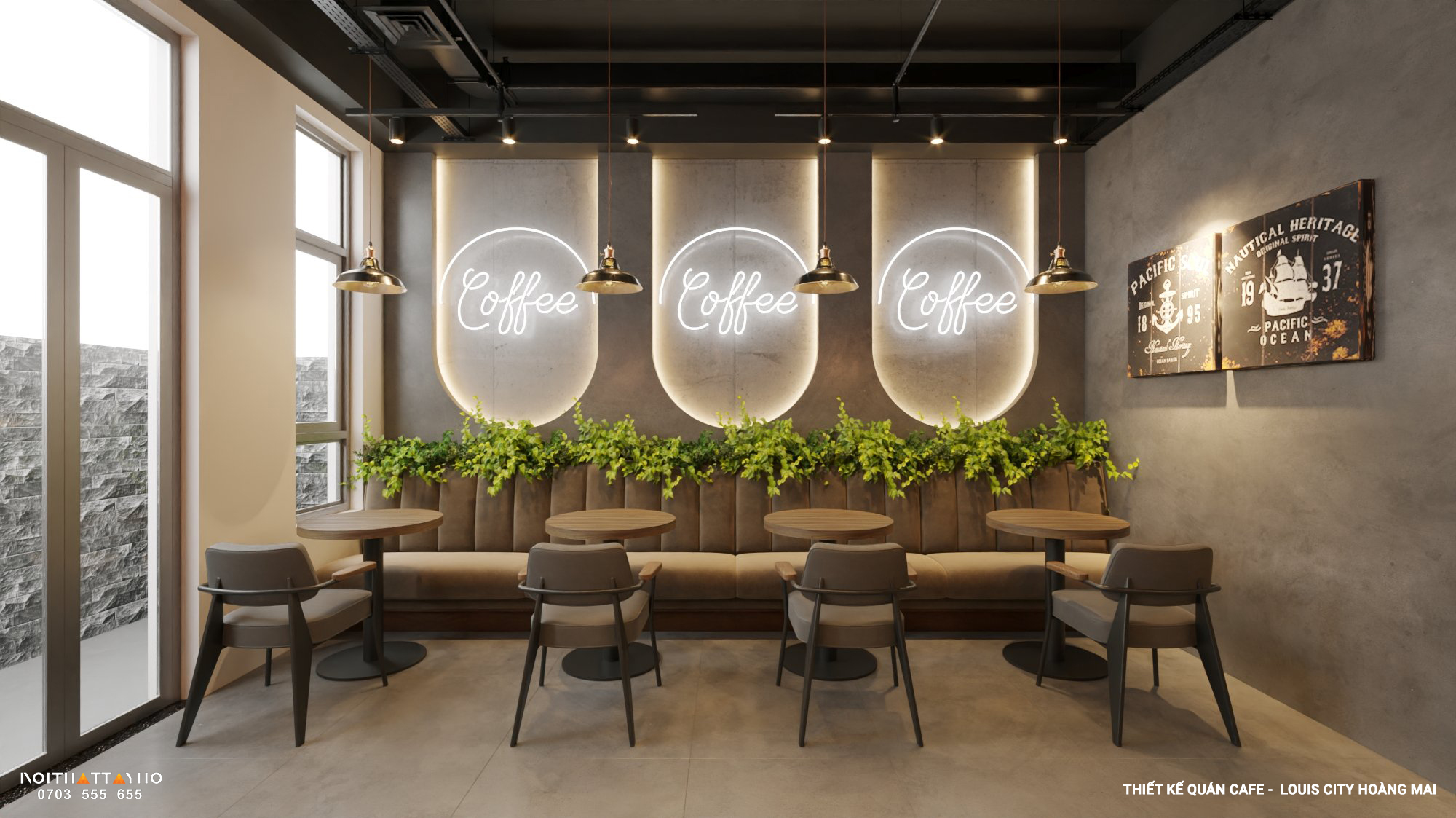 Coffee Shop Interiors - Louis Hoang Mai by Tay Ho Furniture - Architizer